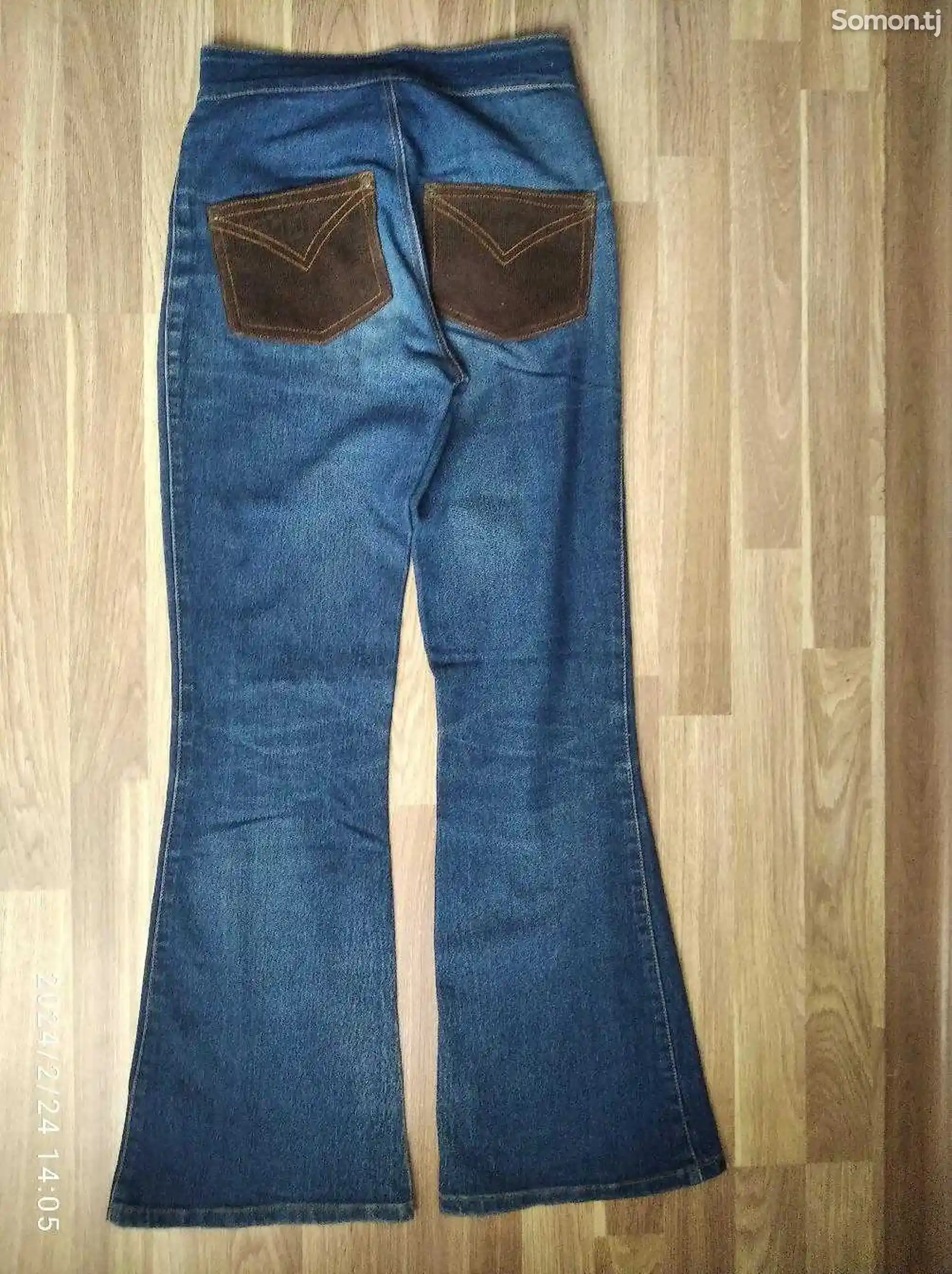 Джинсовые брюки-4