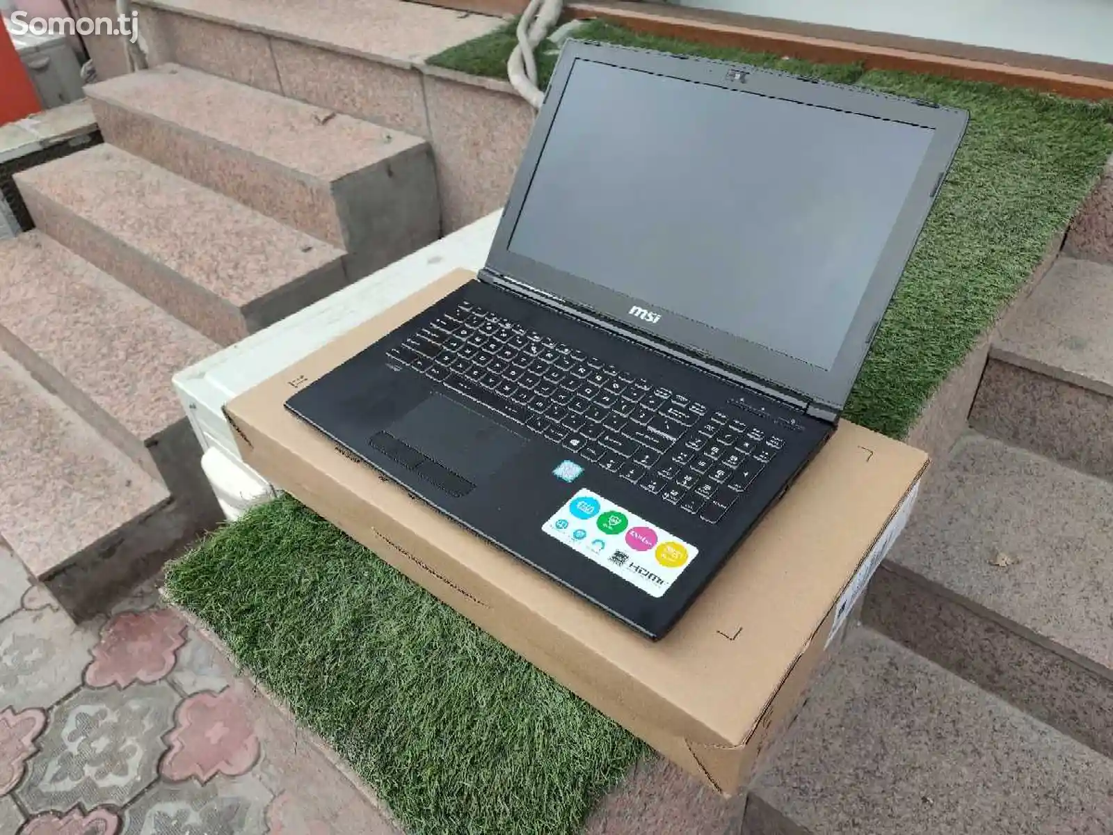Игровой ноутбук MSI Gaming i7/GTX 1050/32GB-2