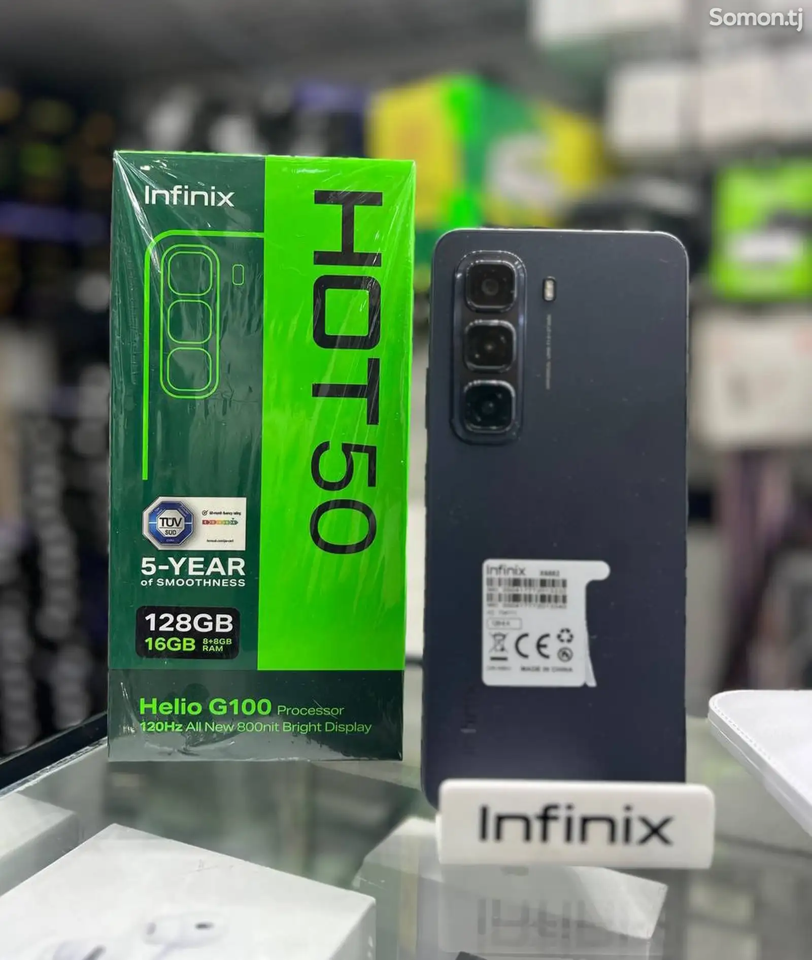 Infinix Hot 50 16/256Gb black-1