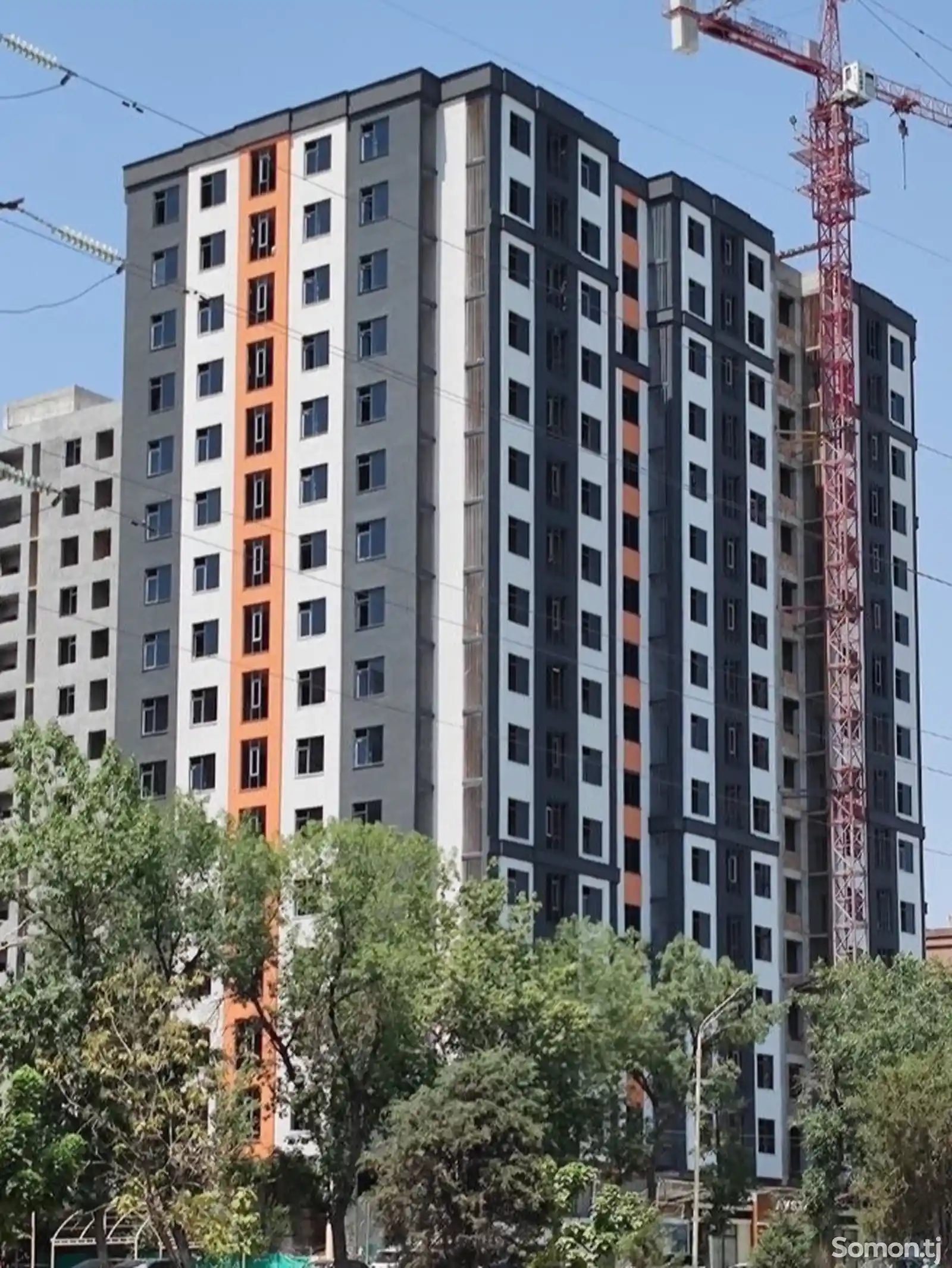 2-комн. квартира, 15 этаж, 61 м², Сино-1