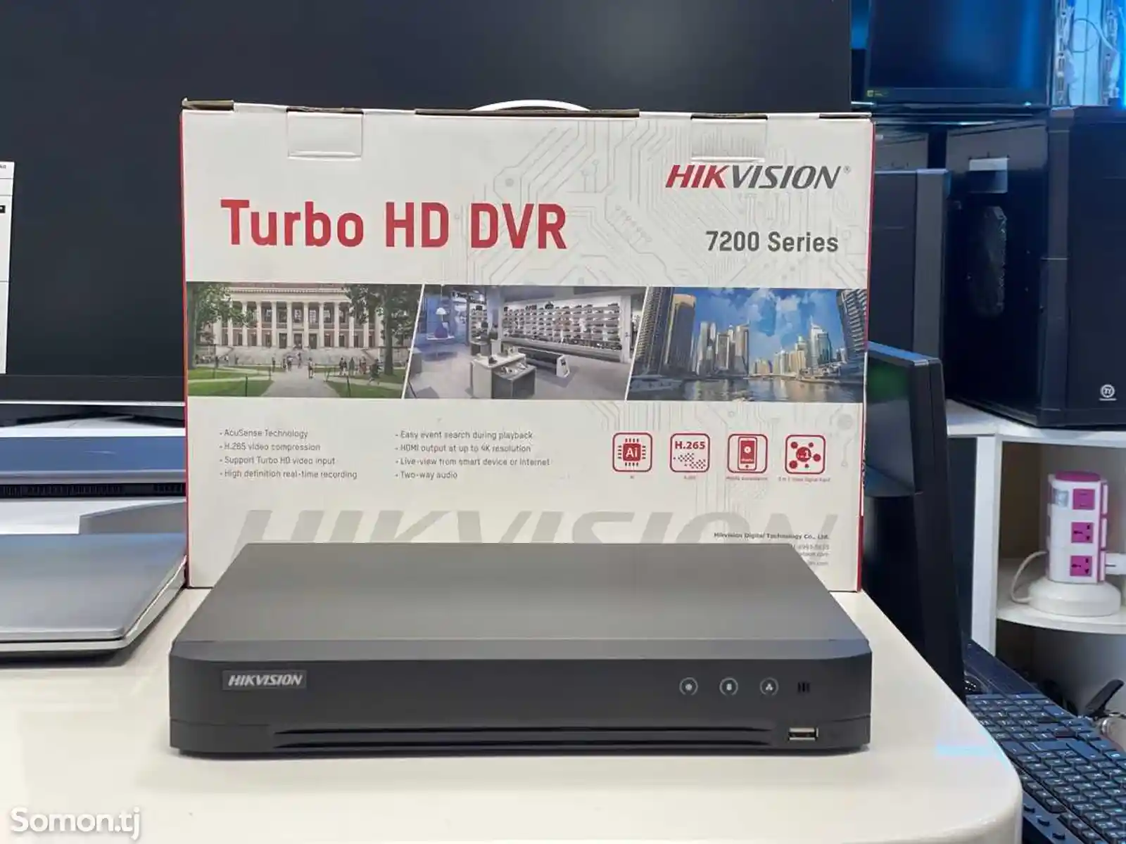 База Видеорегистратор Hikvision iDS-7208HQHI-M1/S до 4мп-1