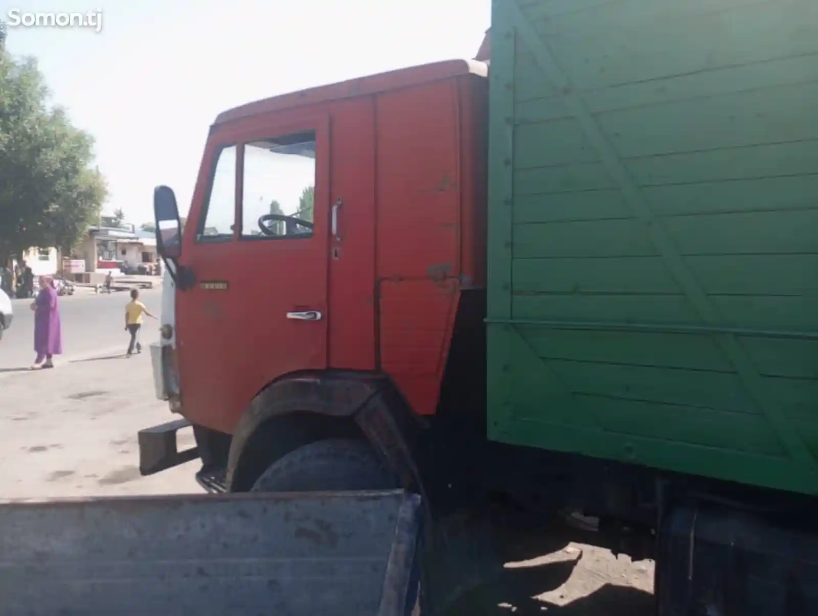 Бортовой грузовик Камаз, 1998-3