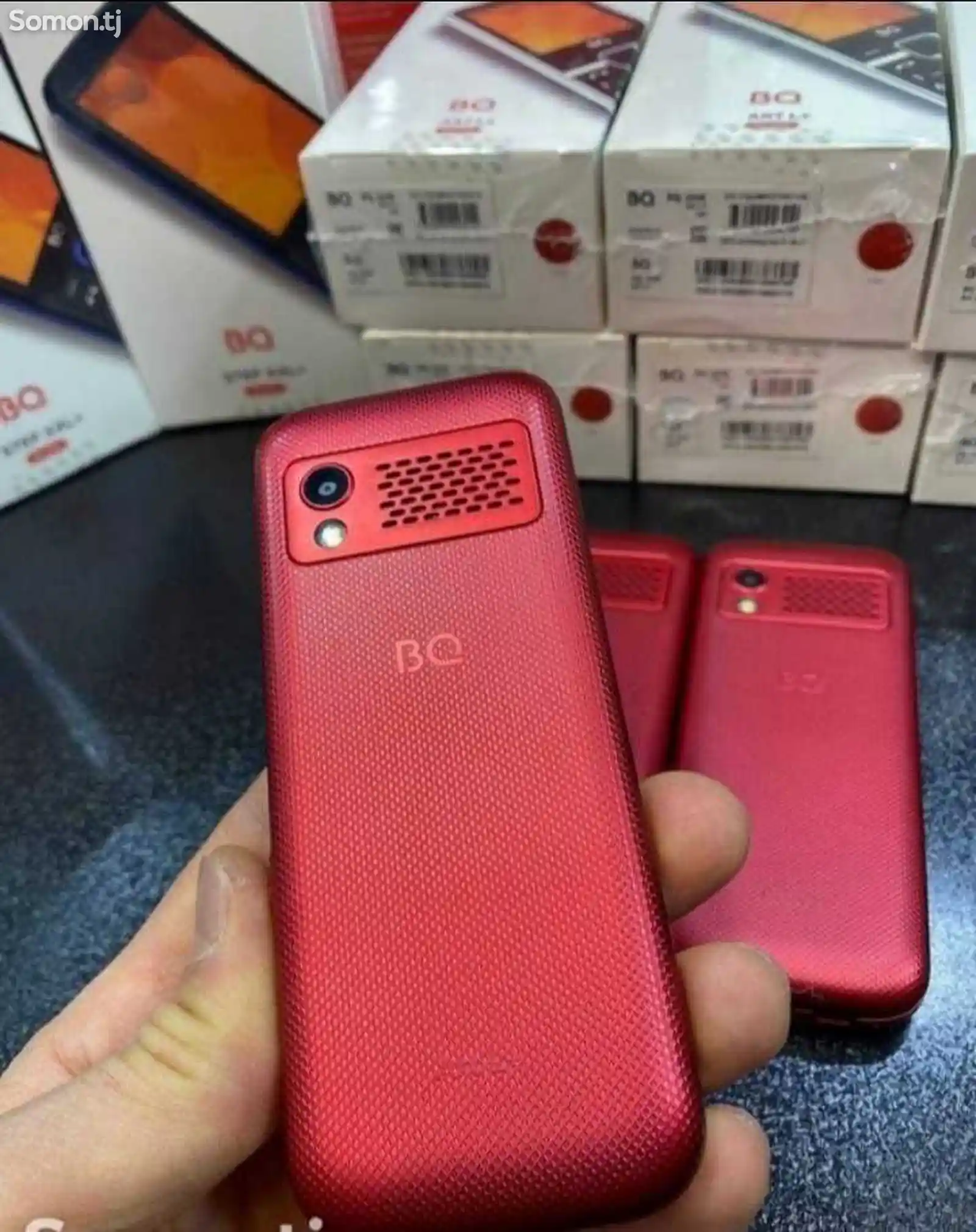 Телефон BQ 2448 2sim red-3