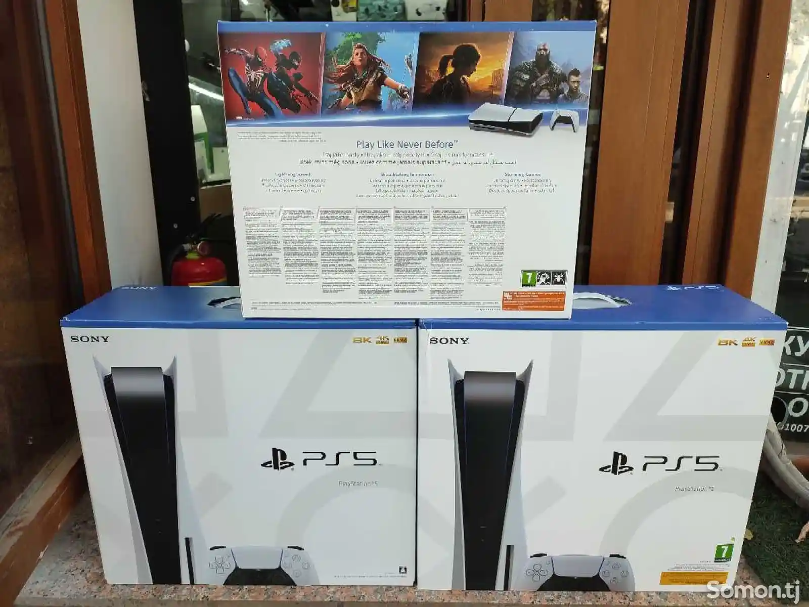 Игровая приставка PlayStation 5 Slim/Standard/Digital/1TB/EU/JPN-4