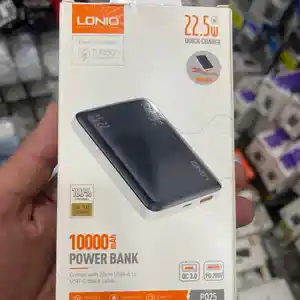 Внешний аккумулятор Power Bank 10000 mAh Ldnio PQ25 черный