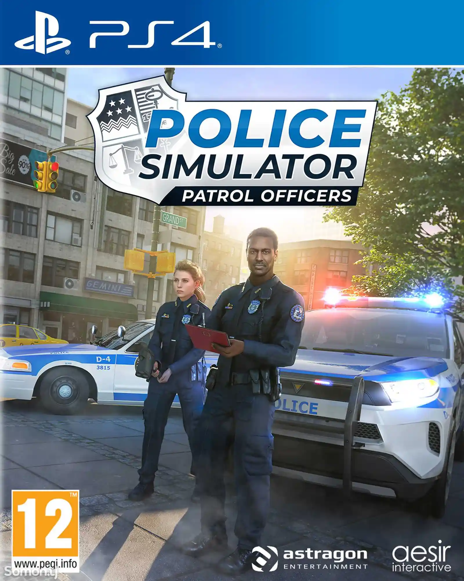 Игра Police simulator patrol officers для PS-4 / 5.05 / 6.72 / 7.02 / 7.55 / 9.0-1