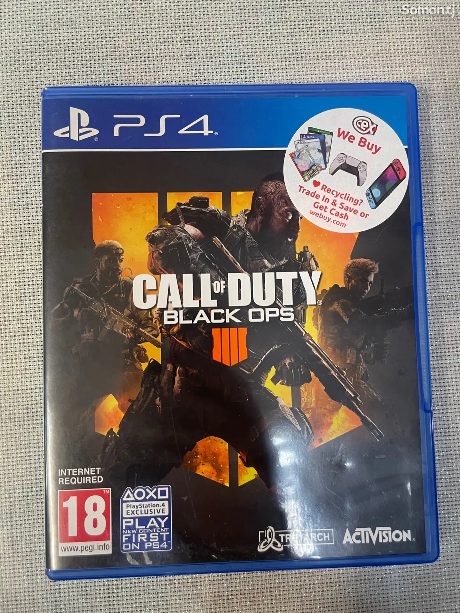 Игра Call of Duty Black Ops 4 для PS4-1