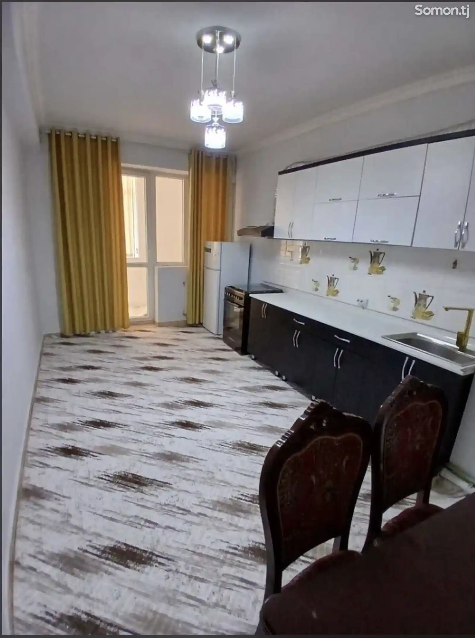 1-комн. квартира, 11 этаж, 70 м², И. Сомони-4