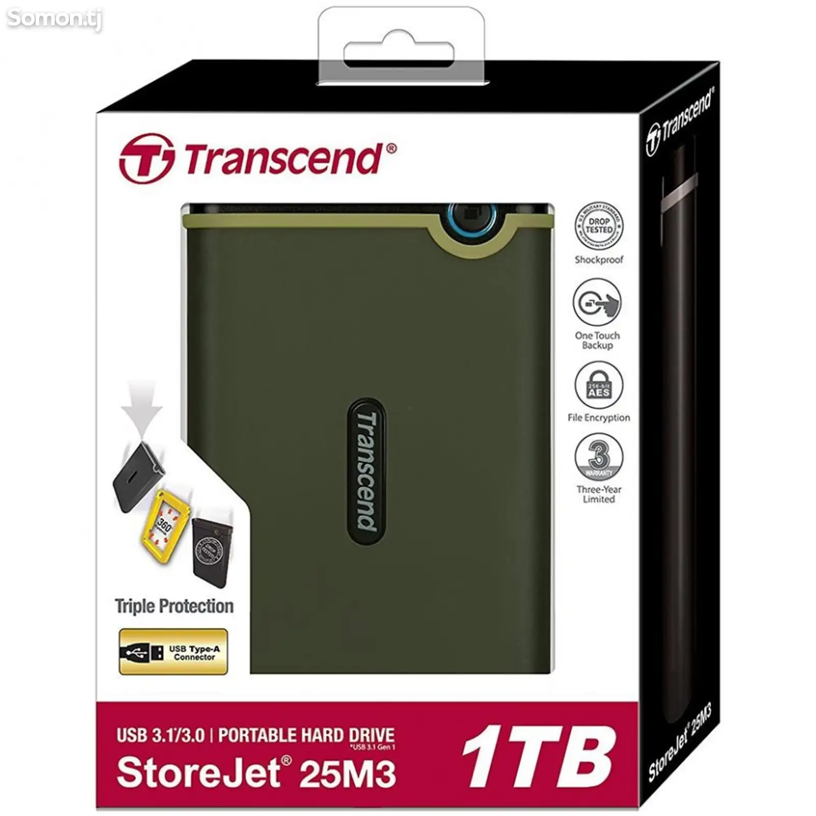 Жёсткий диск 1TB Transcend