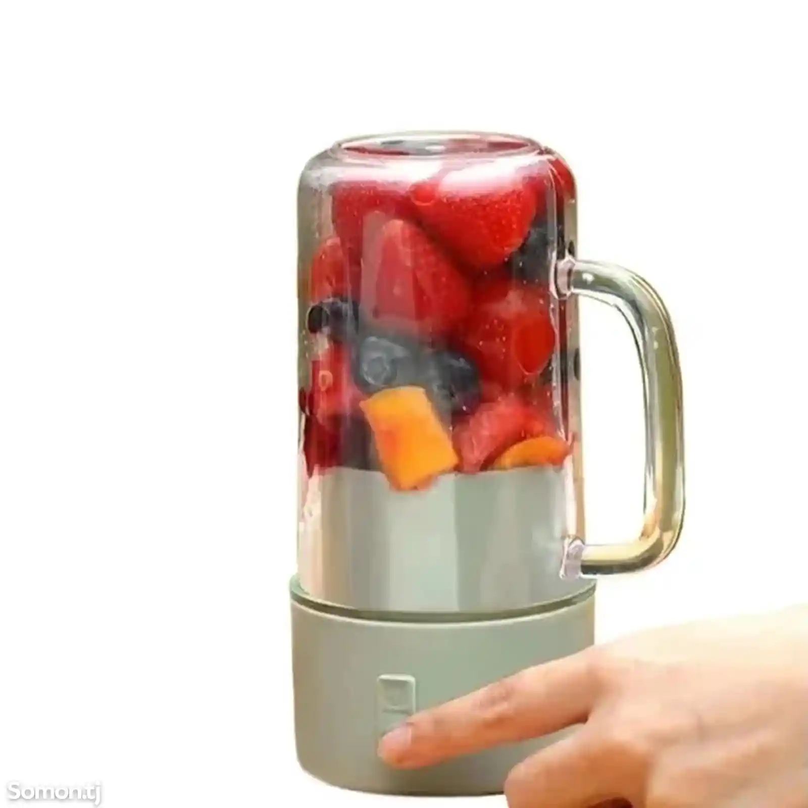Портативный мини блендер Crusher Juice-4
