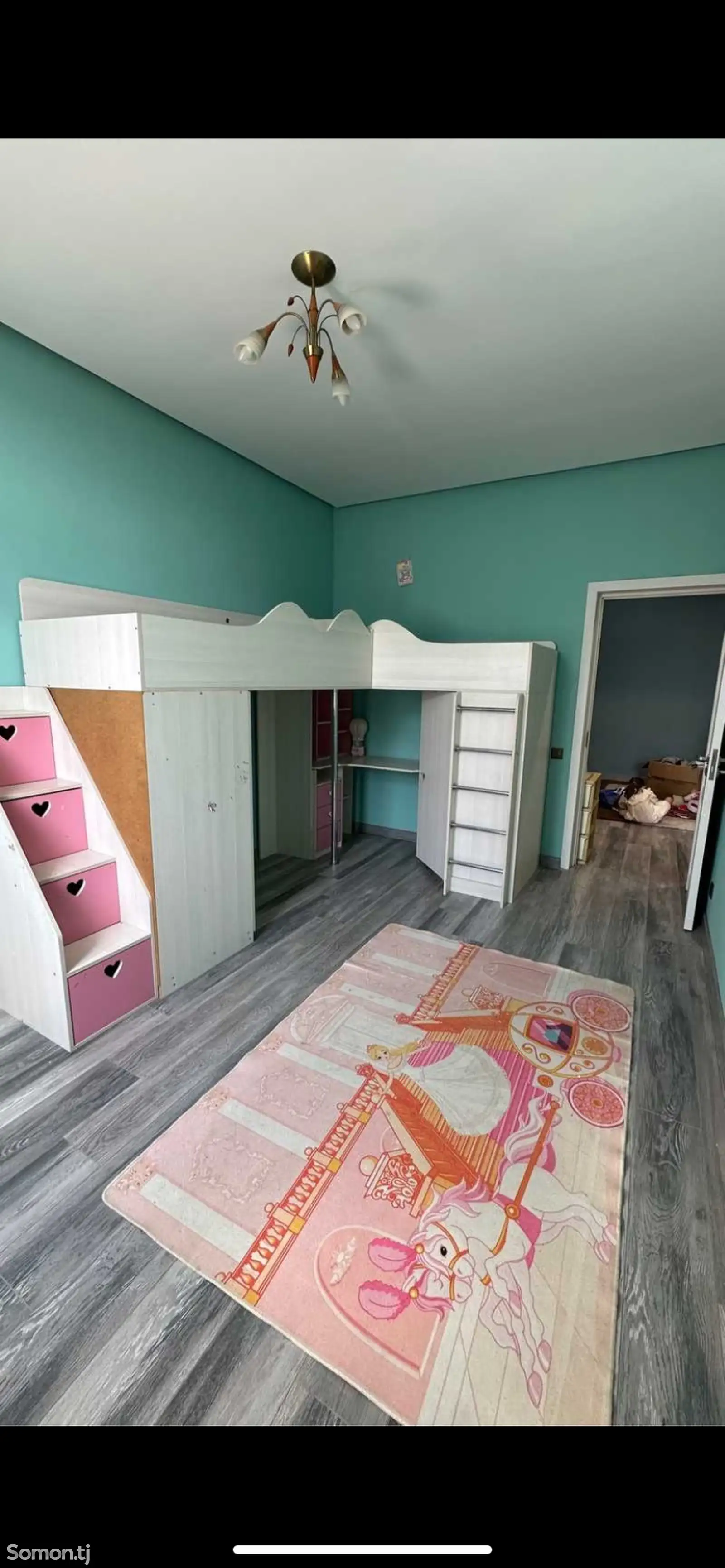 2-комн. квартира, 10 этаж, 60м², Сомони, ресторан Бурак-4