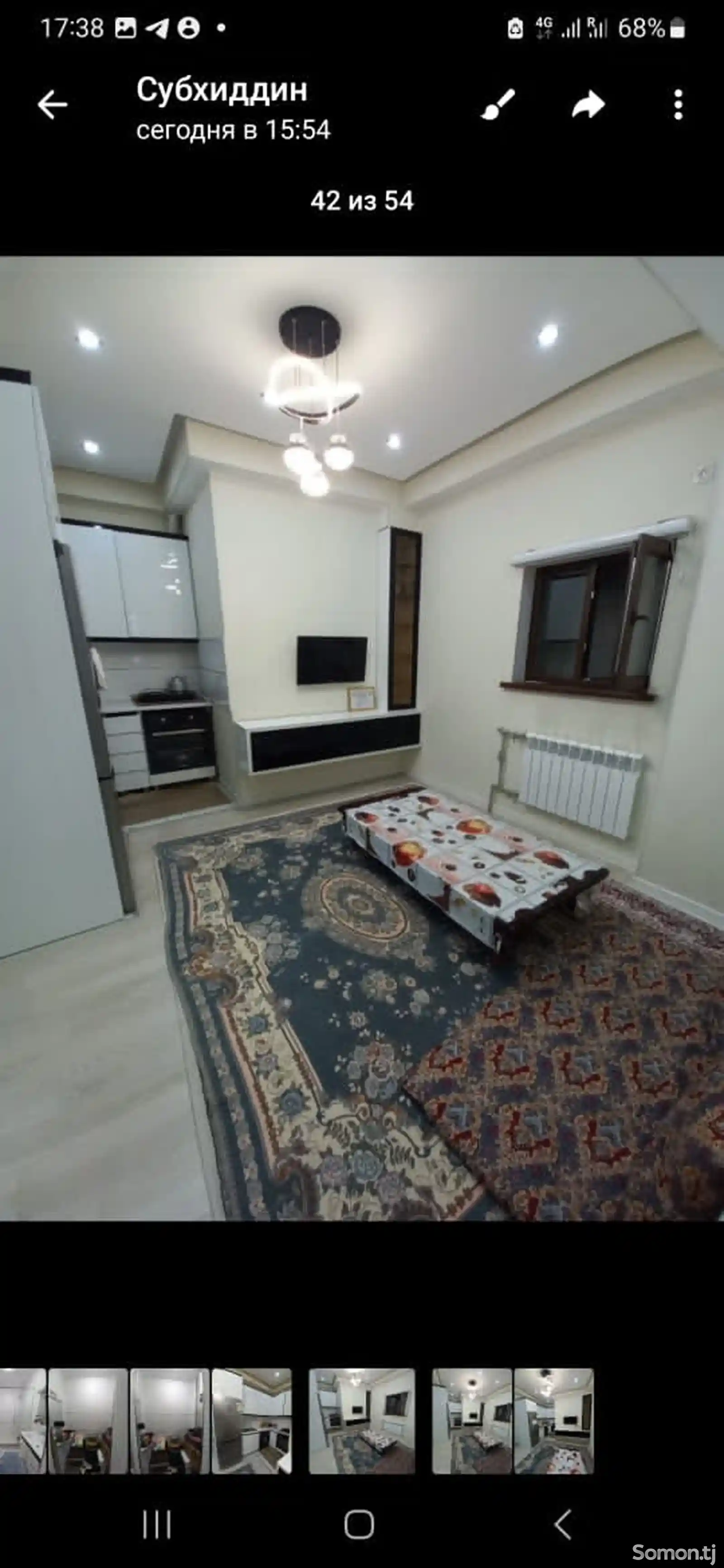 3-комн. квартира, 6 этаж, 87 м², Караболо-2