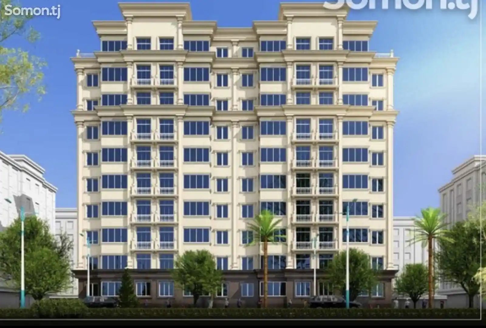 3-комн. квартира, 9 этаж, 90 м², 1-май-5