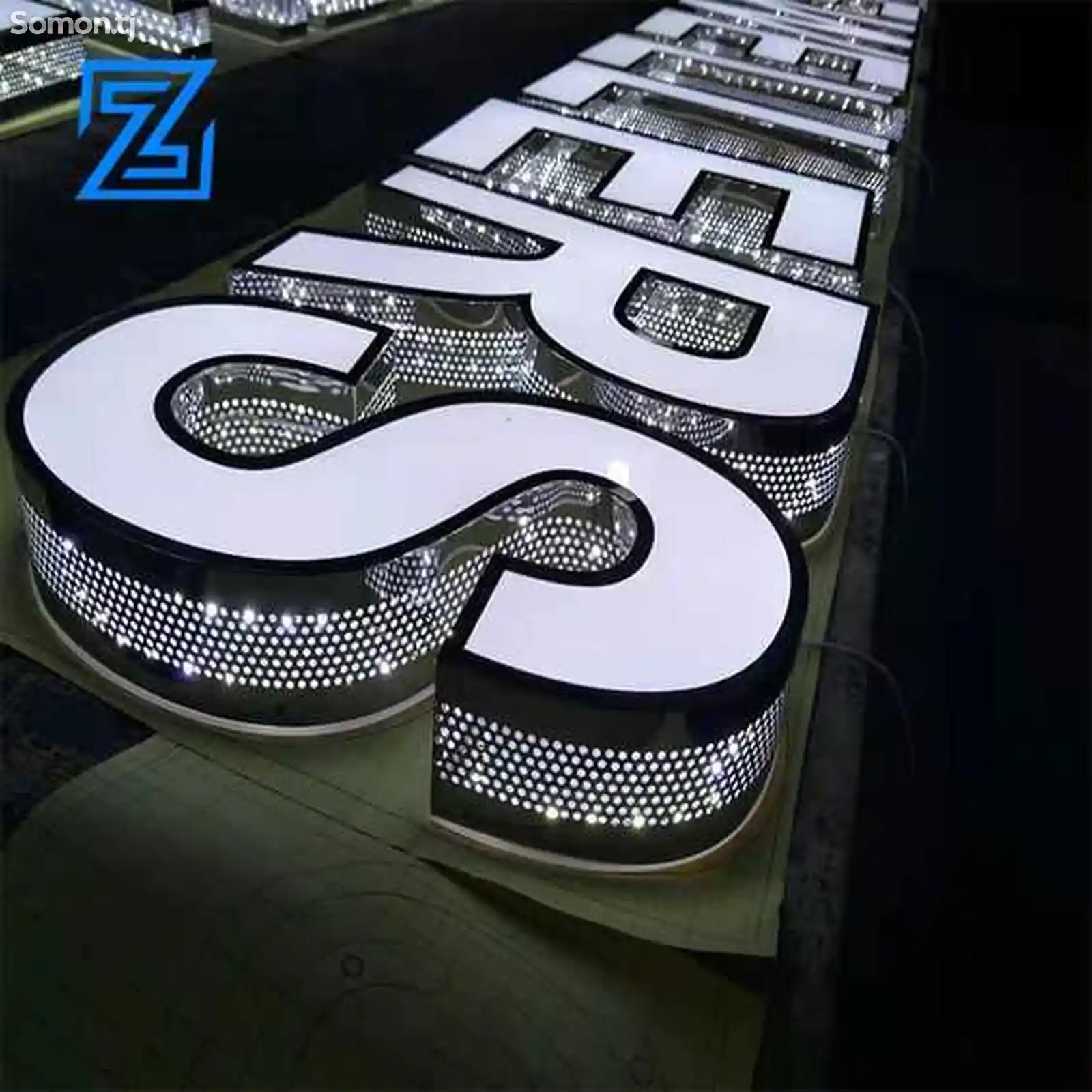 Объемные буквы с подсветкой светодиодами на заказ-13