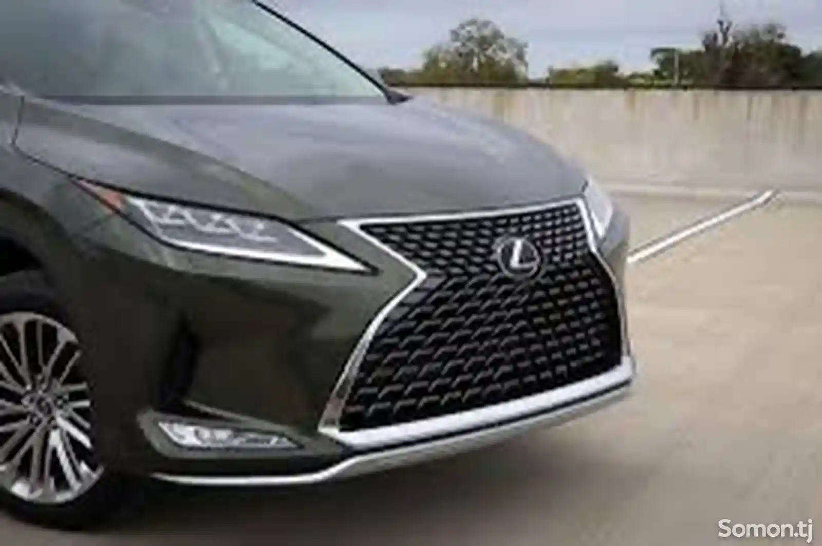 Передний бампер на Lexus RX 2020-22-2