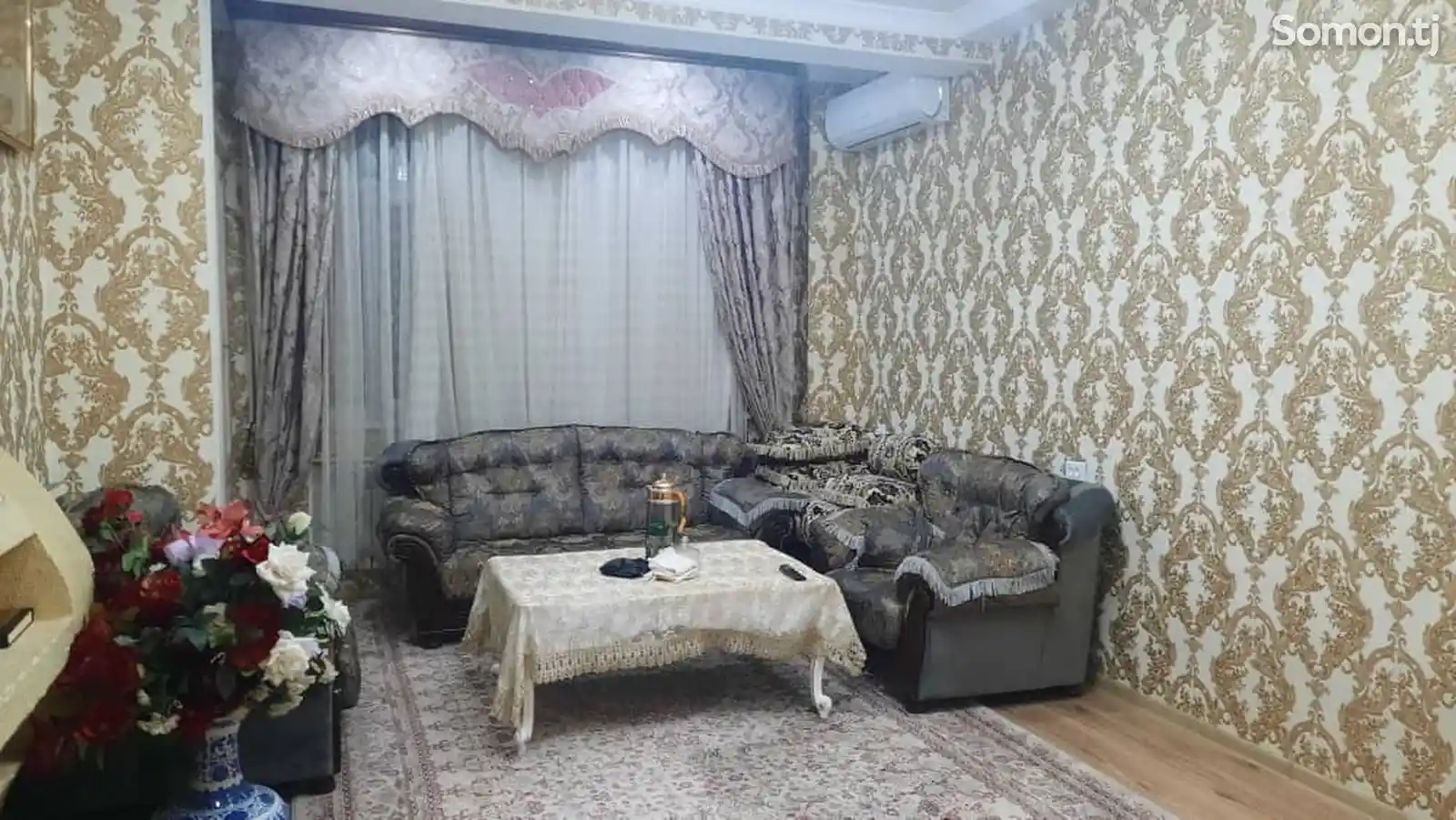 4-комн. квартира, 4 этаж, 120м², Сомони-1