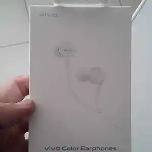 Наушники vivo color earphones