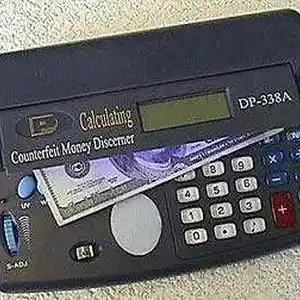 Детектор банкнот и калькулятор 2в1 DP-338A