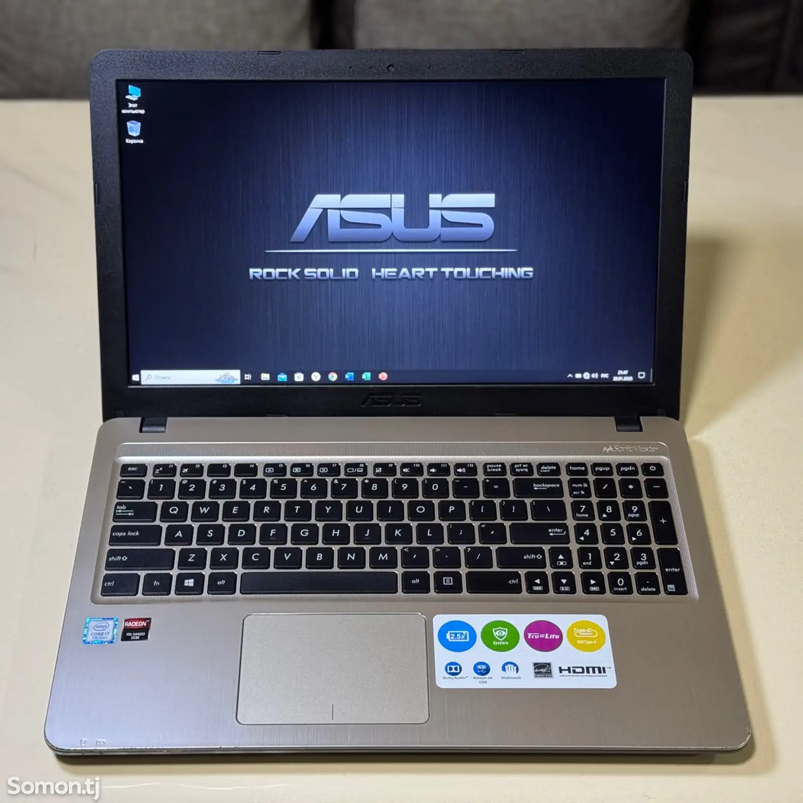 Ноутбук Asus X540UP i7-7gen-1