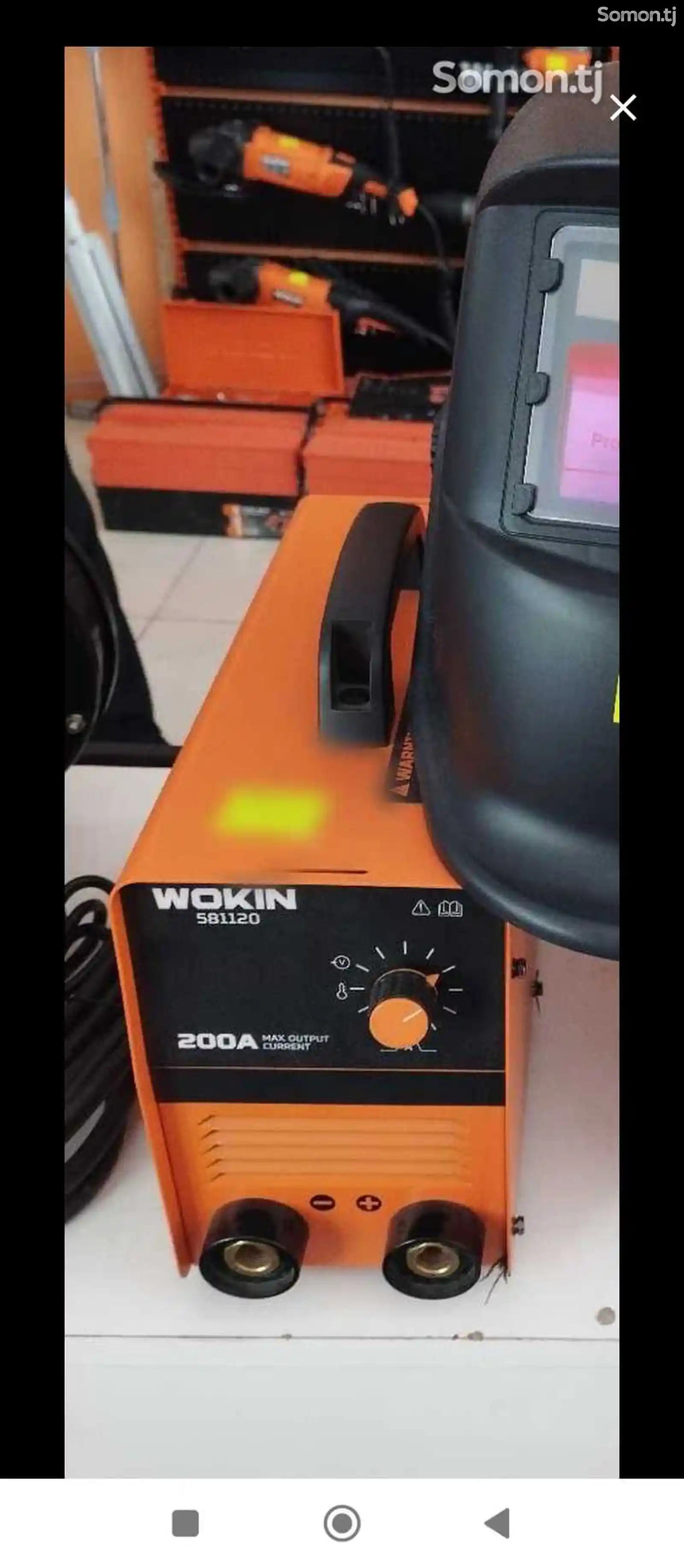 Инверторный сварочный аппарат постоянного тока MMA Wokin-1