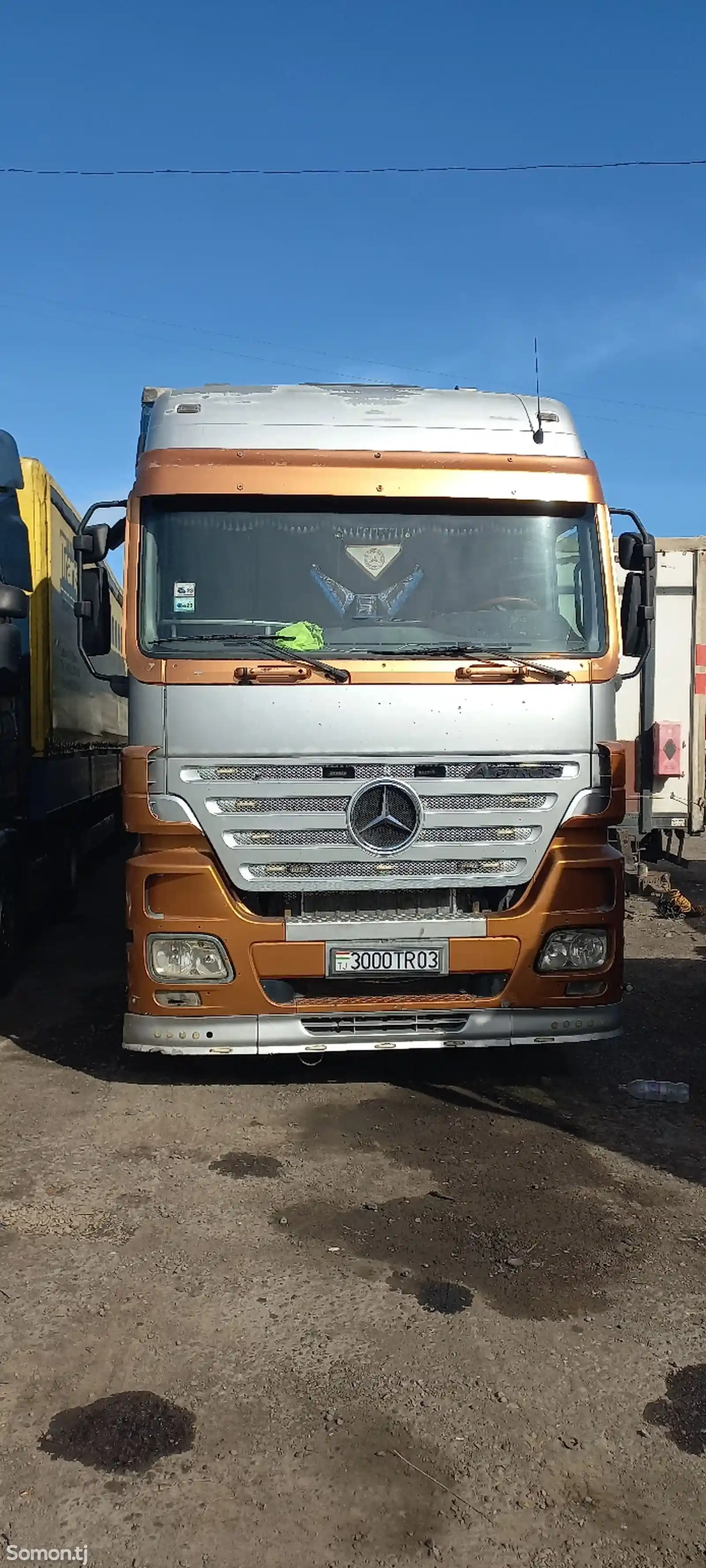 Бортовой грузовик Mercedes-Benz Actros, 2004-1