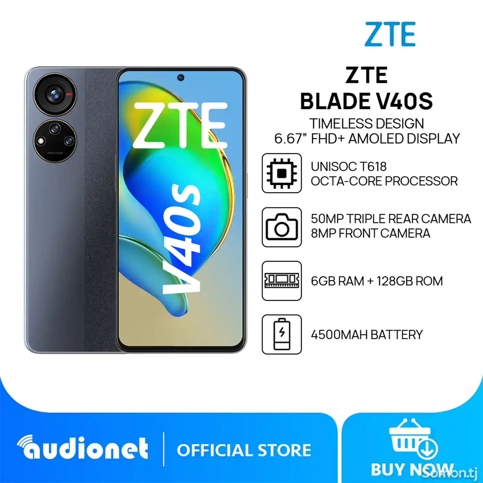 ZTE V40s 128/6gb-1