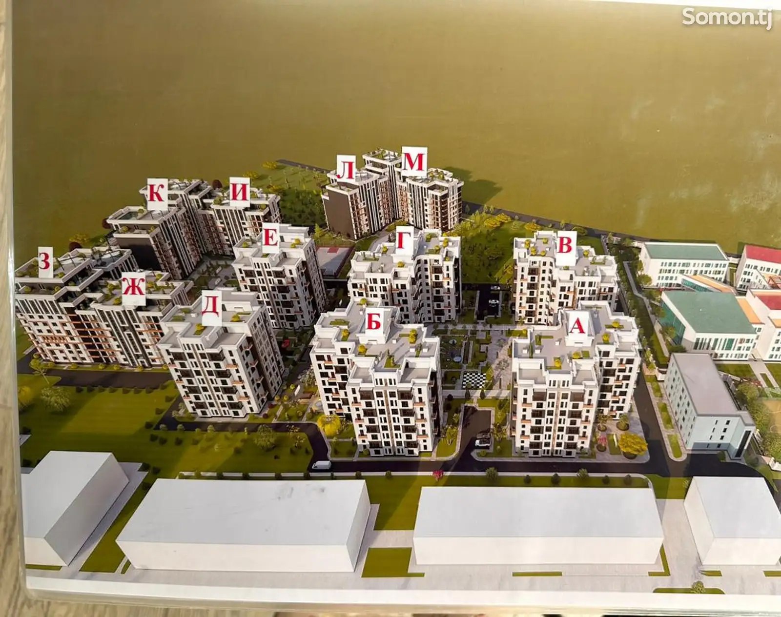 2-комн. квартира, 2 этаж, 75 м², 33 мкр, назди ГАИ-1