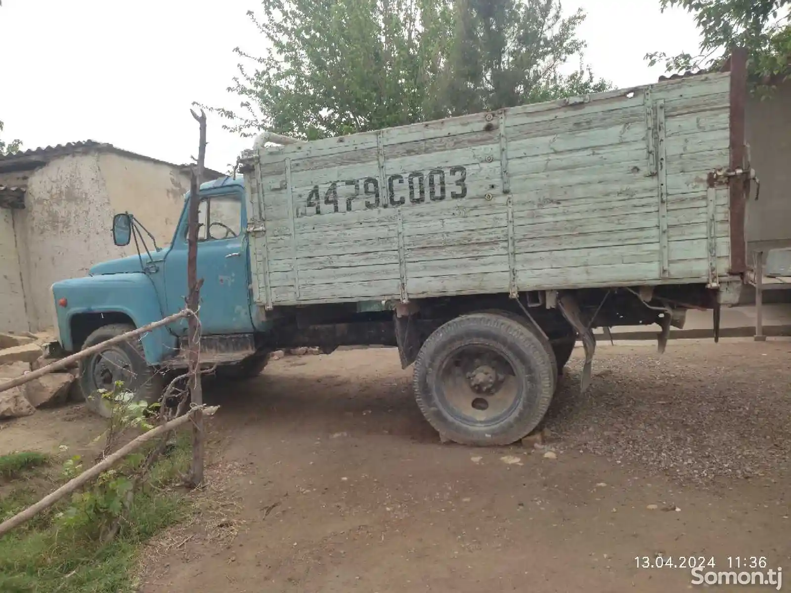 Бортовой грузовик Газ 52, 1989-5