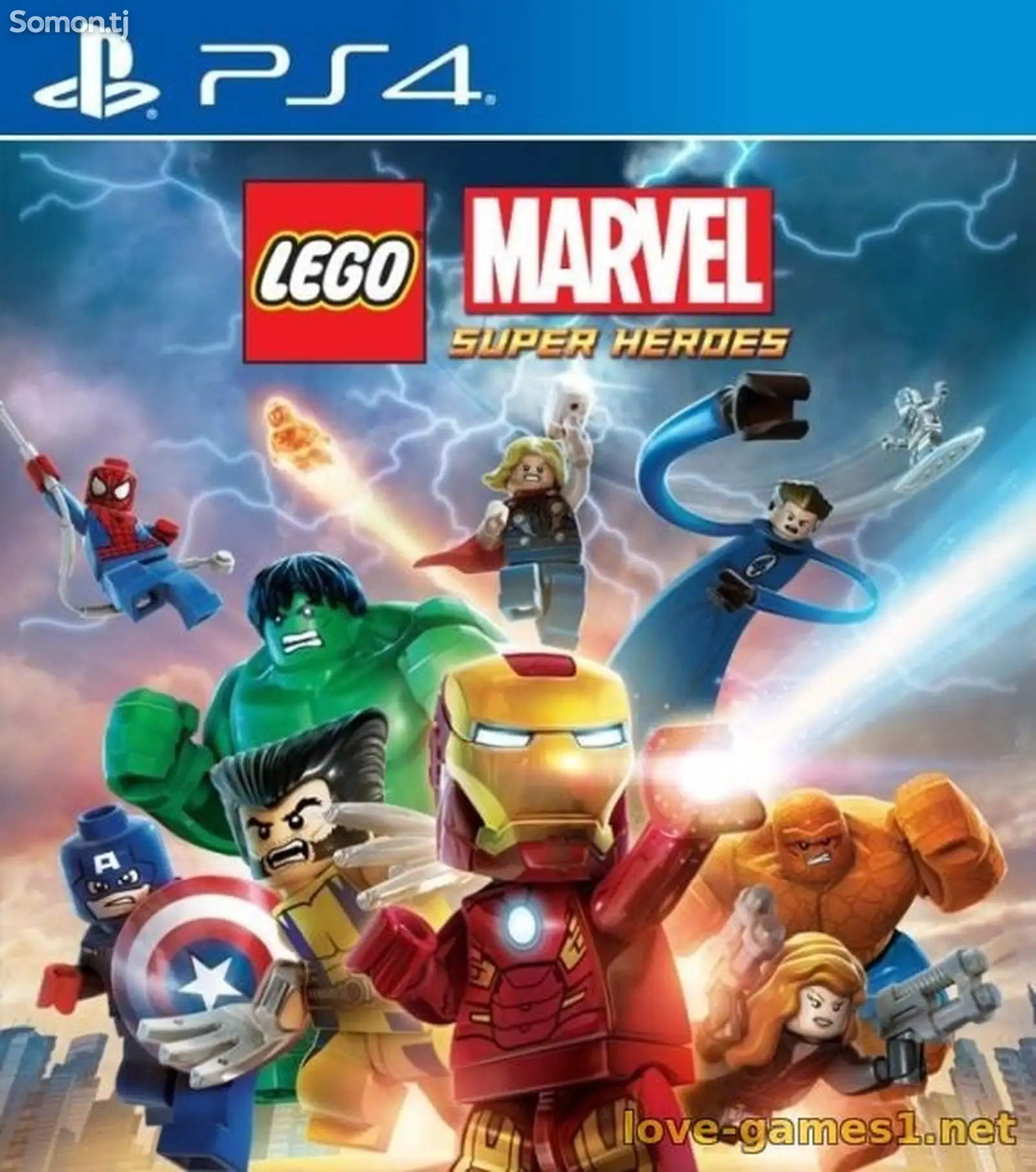 Игра на двоих LEGO Marvel Super Heroes v1.03 для PS4-1