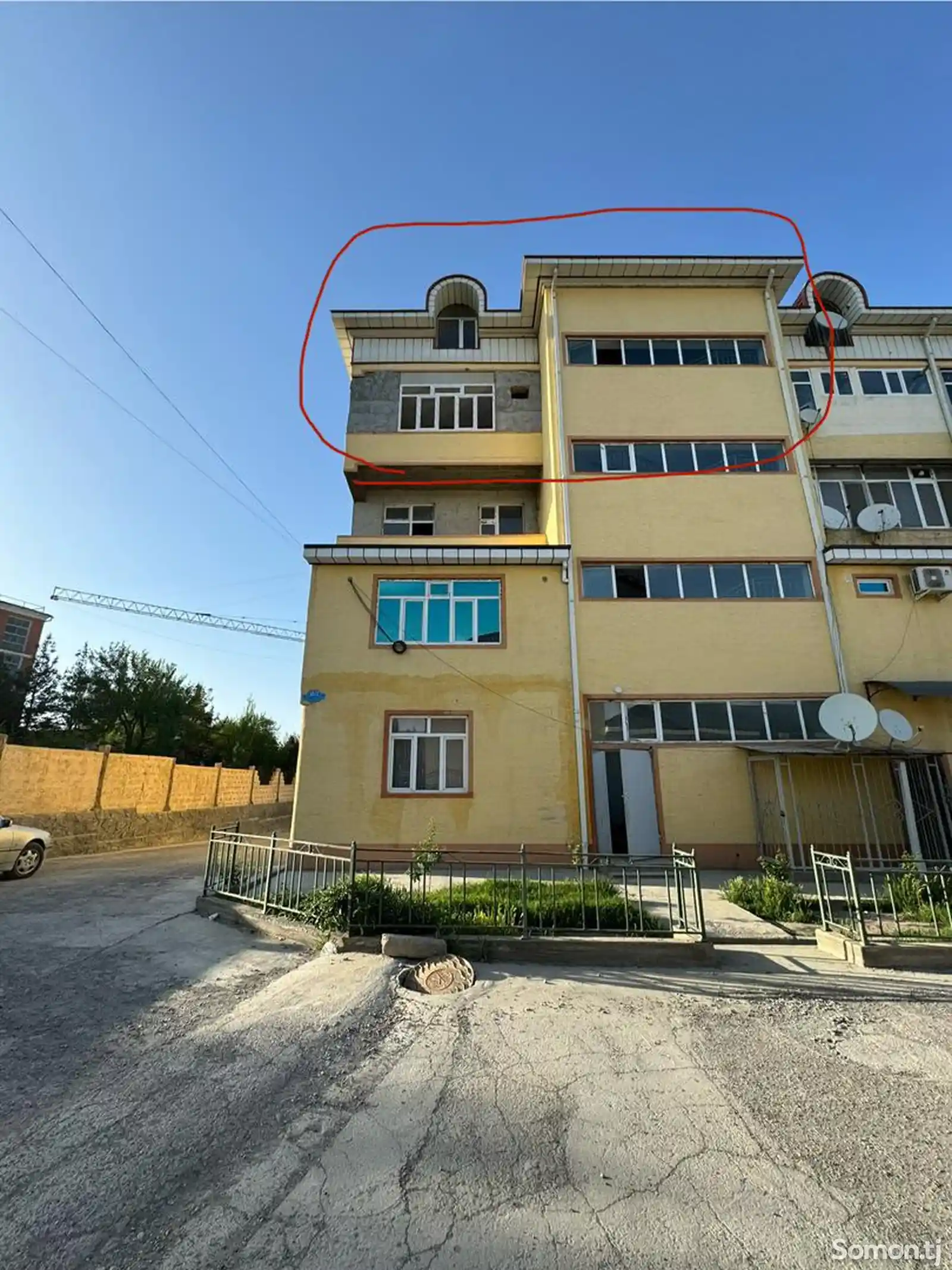 6-комн. квартира, 4 этаж, 218 м², ру ба руи Хукумат-2