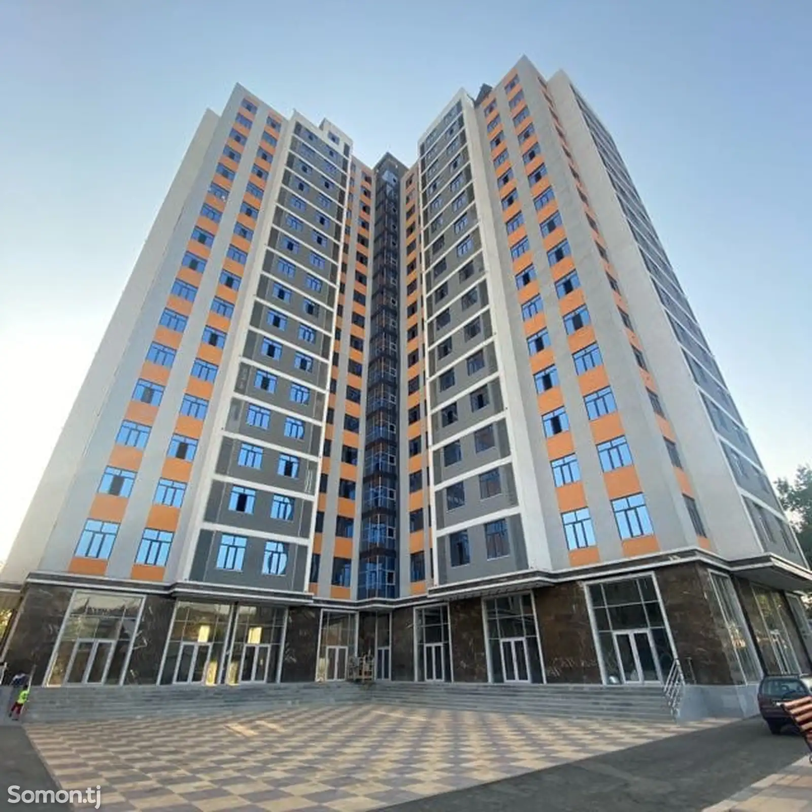 2-комн. квартира, 9 этаж, 60м², Исмоили Сомони-1