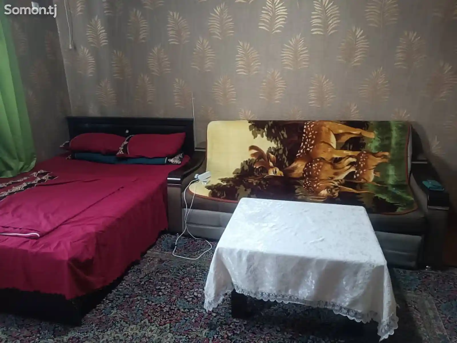 Комната в 2-комн. квартире, 6 этаж, 60м², Караболо-1