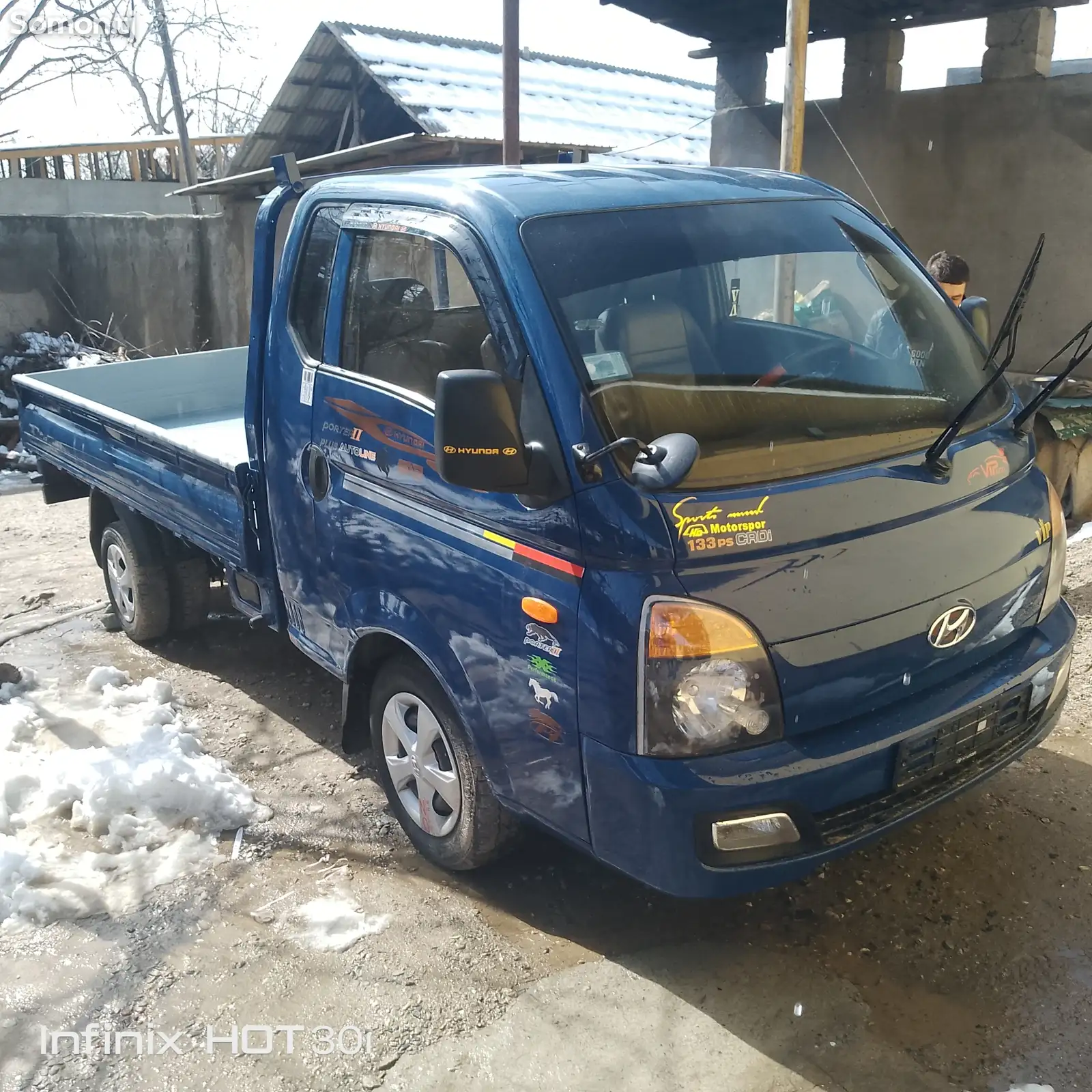 Бортовой автомобиль Hyundai Porter 2, 2014-1