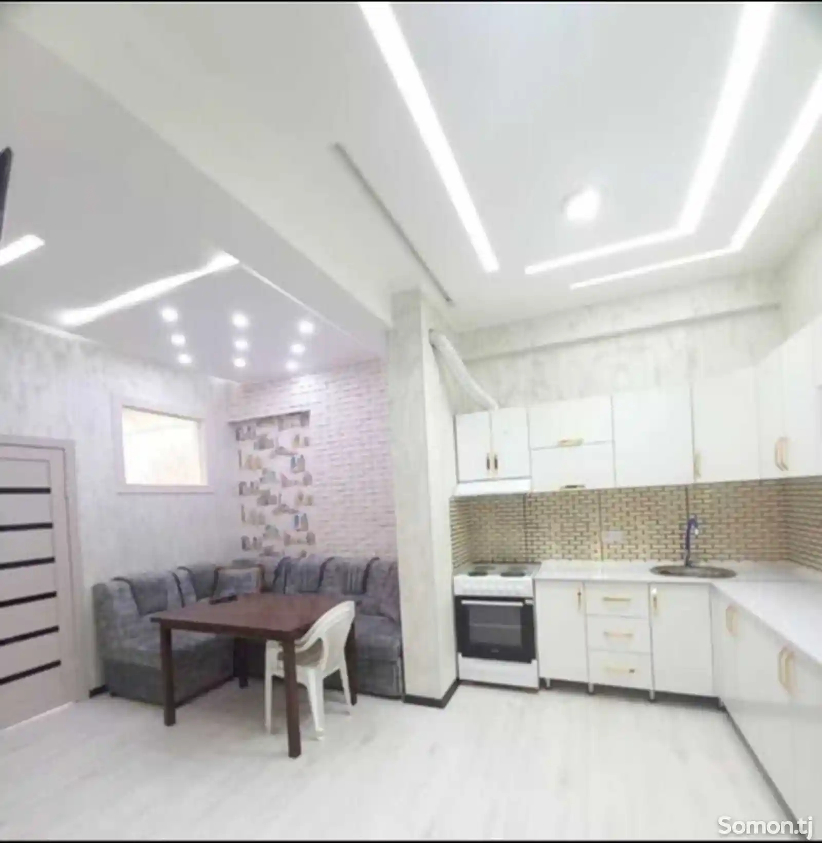 2-комн. квартира, 14 этаж, 60м², И. Сомони-2