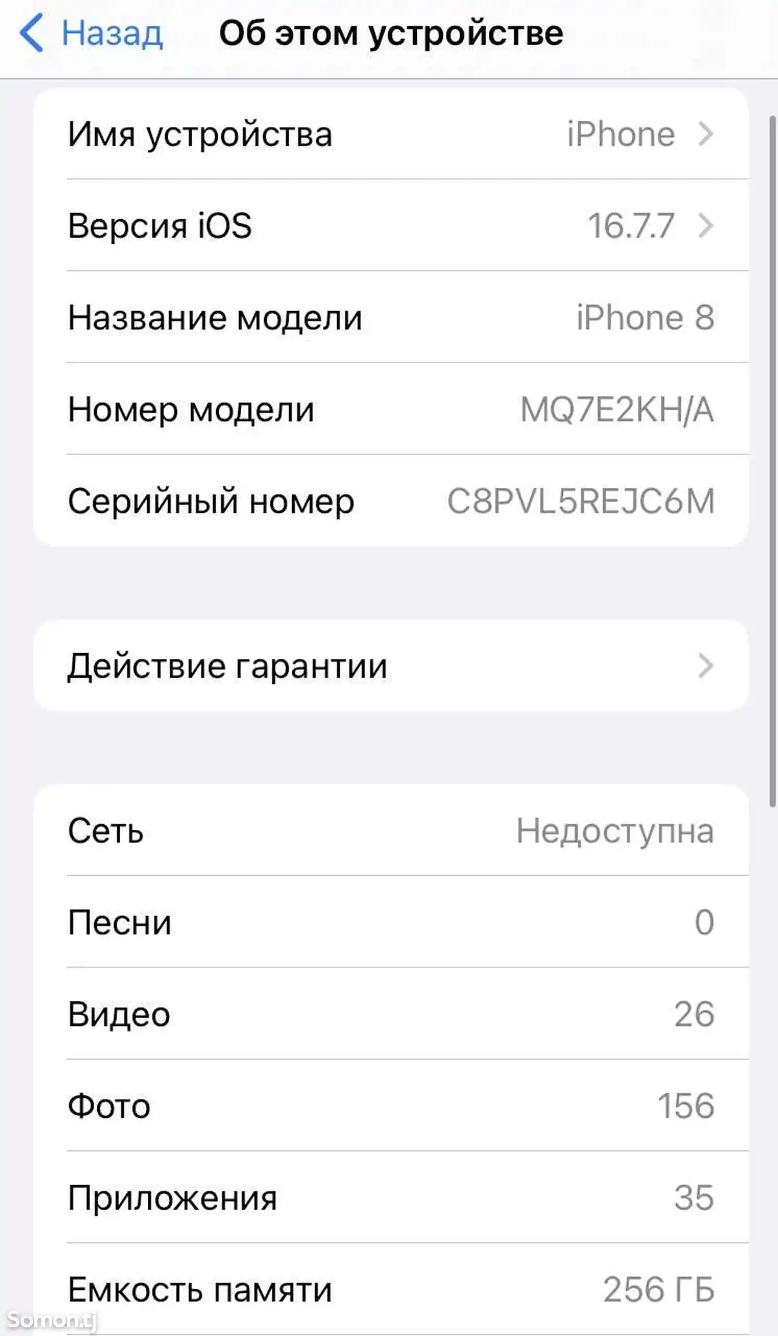 Apple iPhone 8, 256 gb, Silver-7
