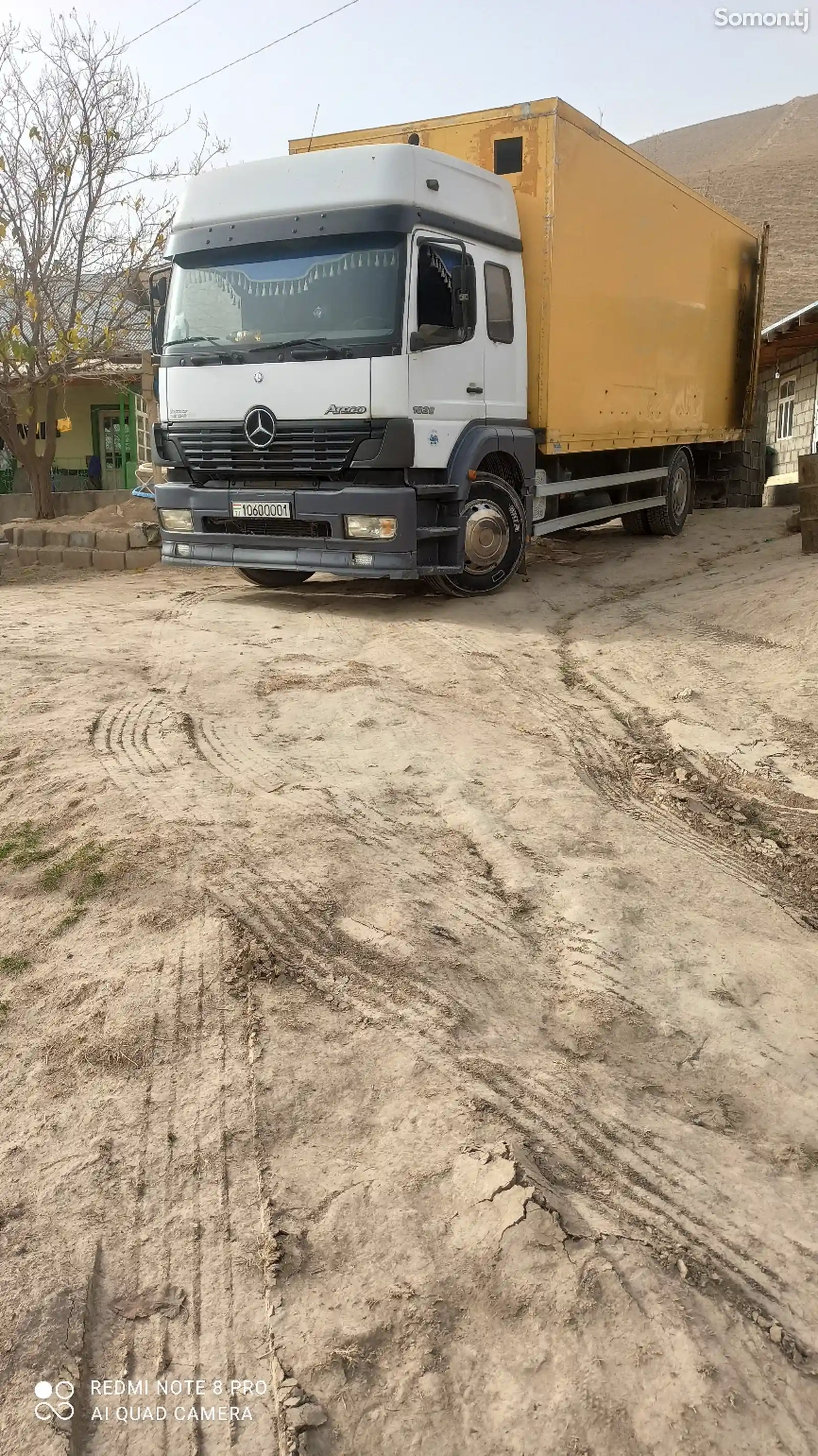 Бортовой грузовик Mercedes-Benz Atego, 2000-11