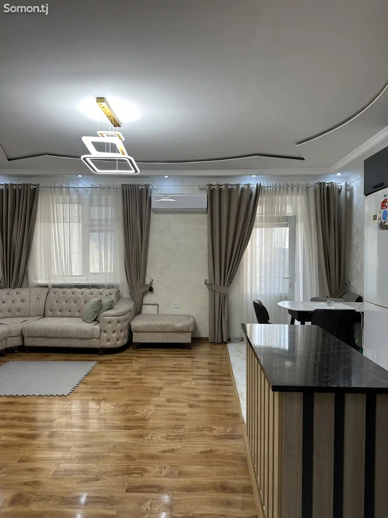 2-комн. квартира, 6 этаж, 78 м², исмоили сомони-5