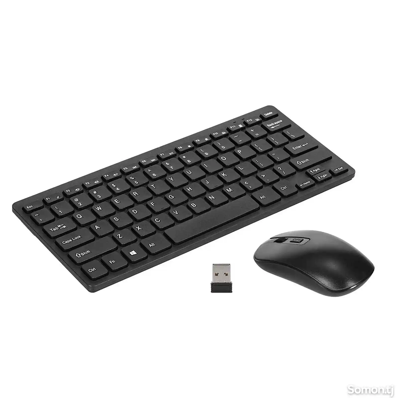 Мини-беспроводная клавиатура и мышь-2