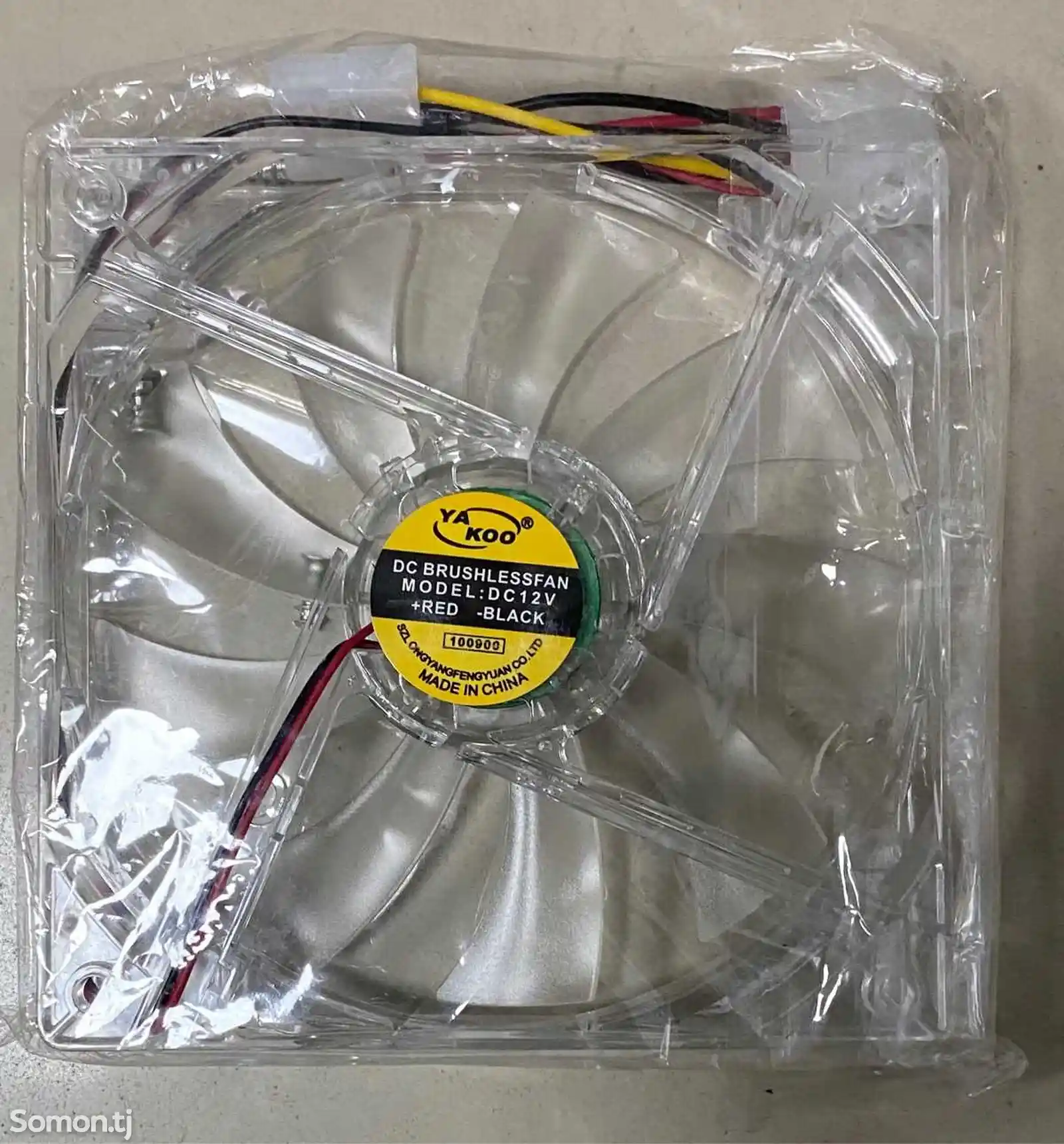 Вентилятор охлаждения прозрачный-2