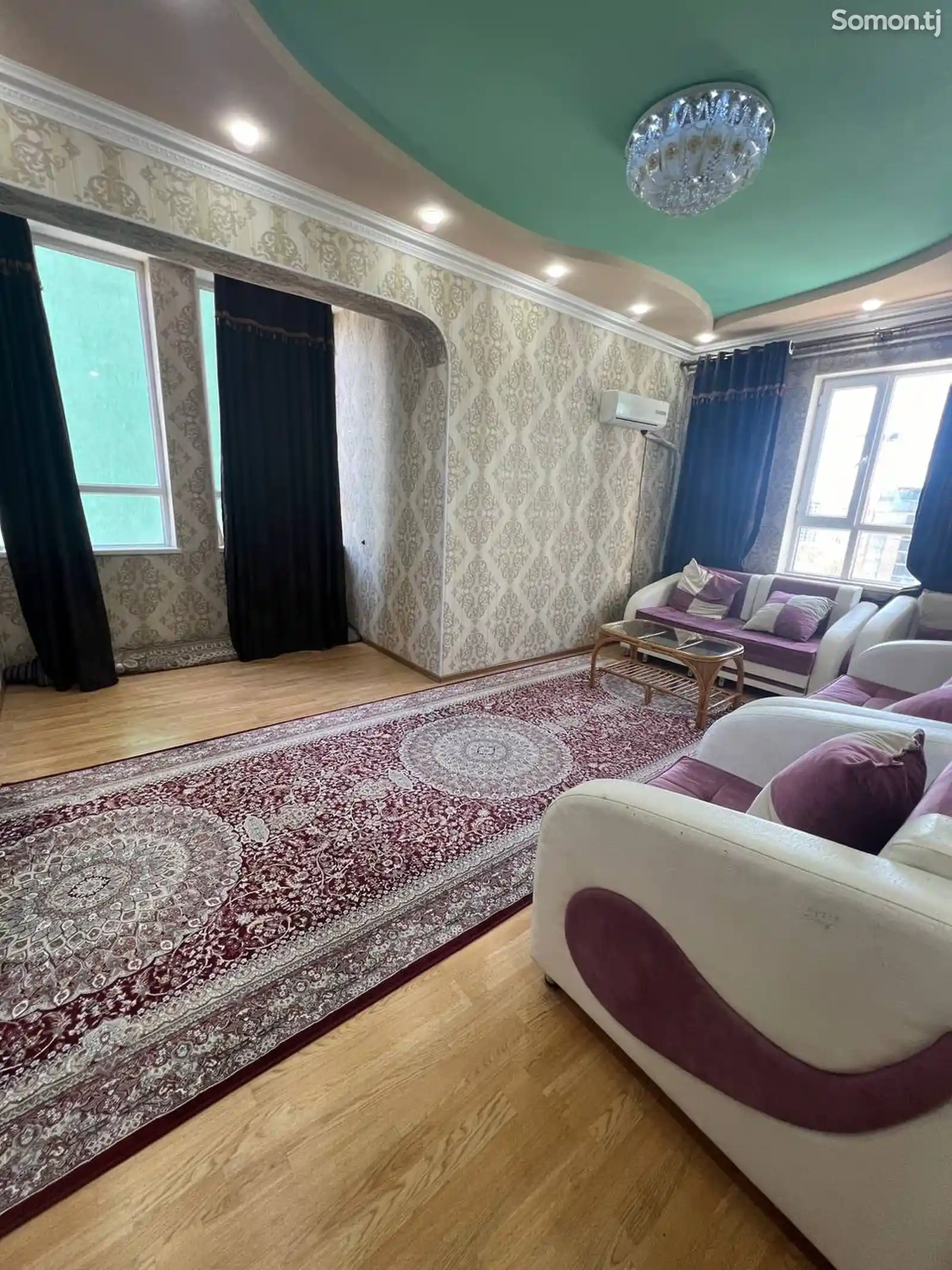 2-комн. квартира, 10 этаж, 68м², И. Сомони-4