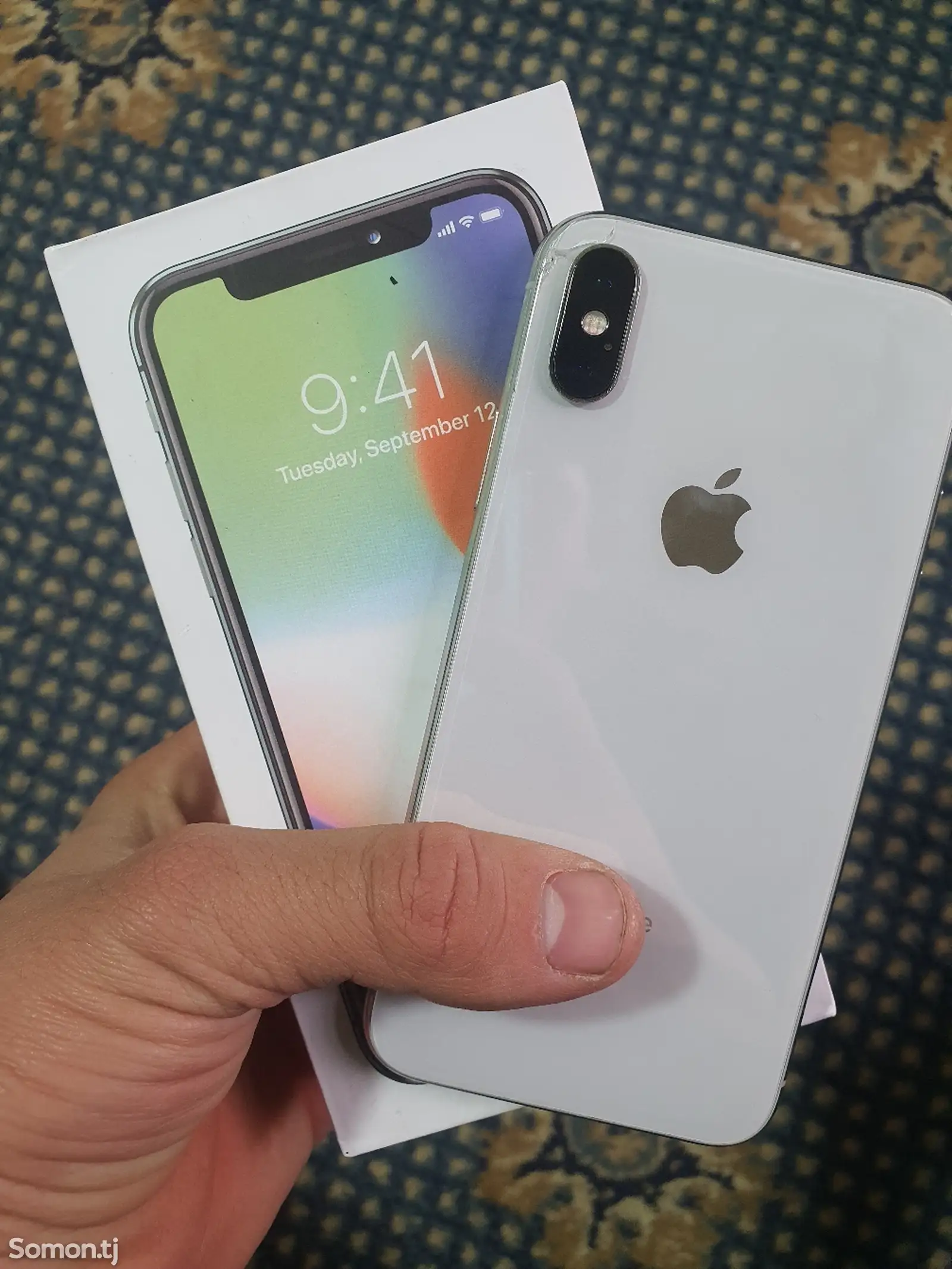 Apple iPhone X, 64 gb, Silver-1