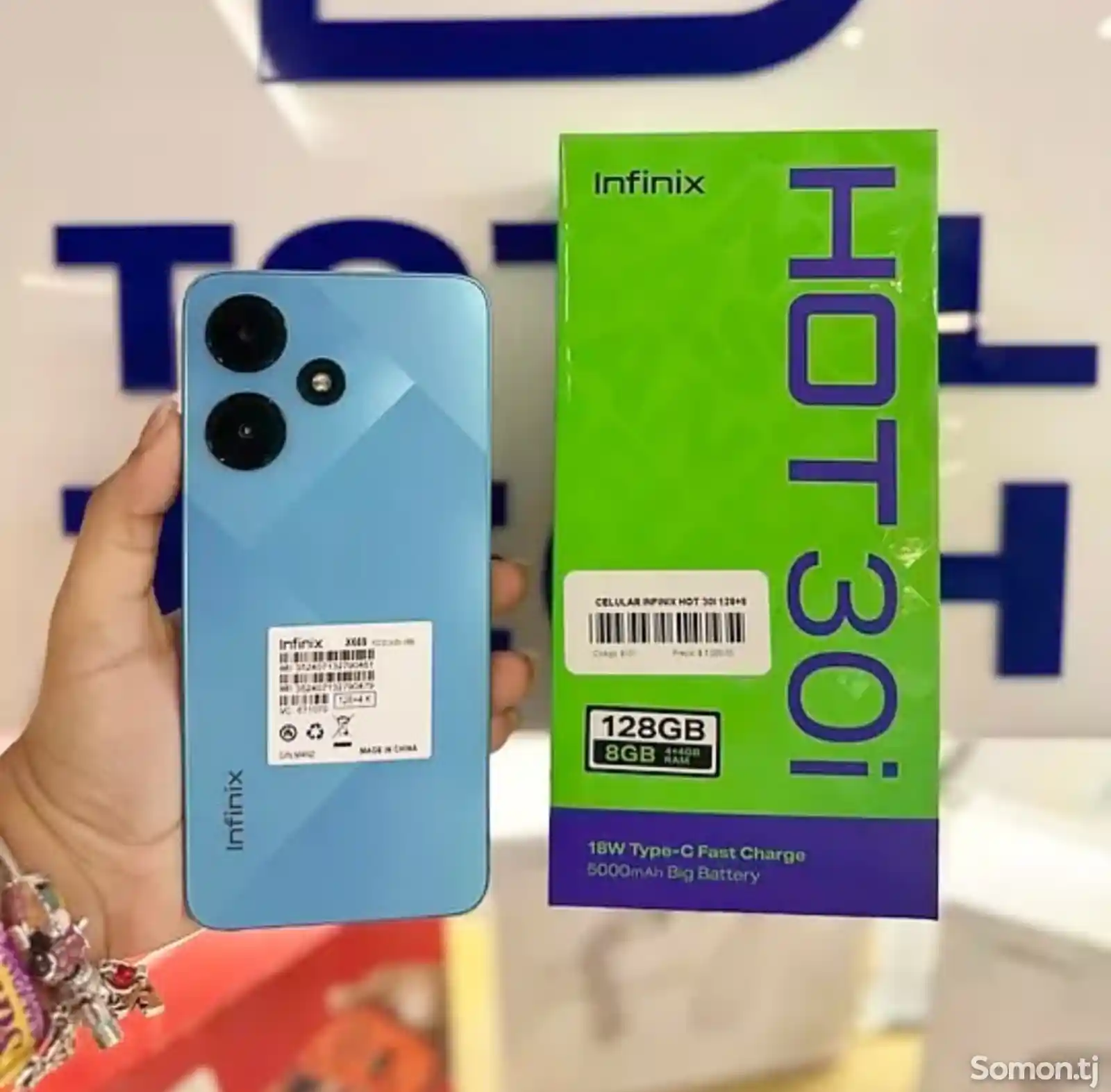 Infinix Hot 30i 8/128Gb blue-1