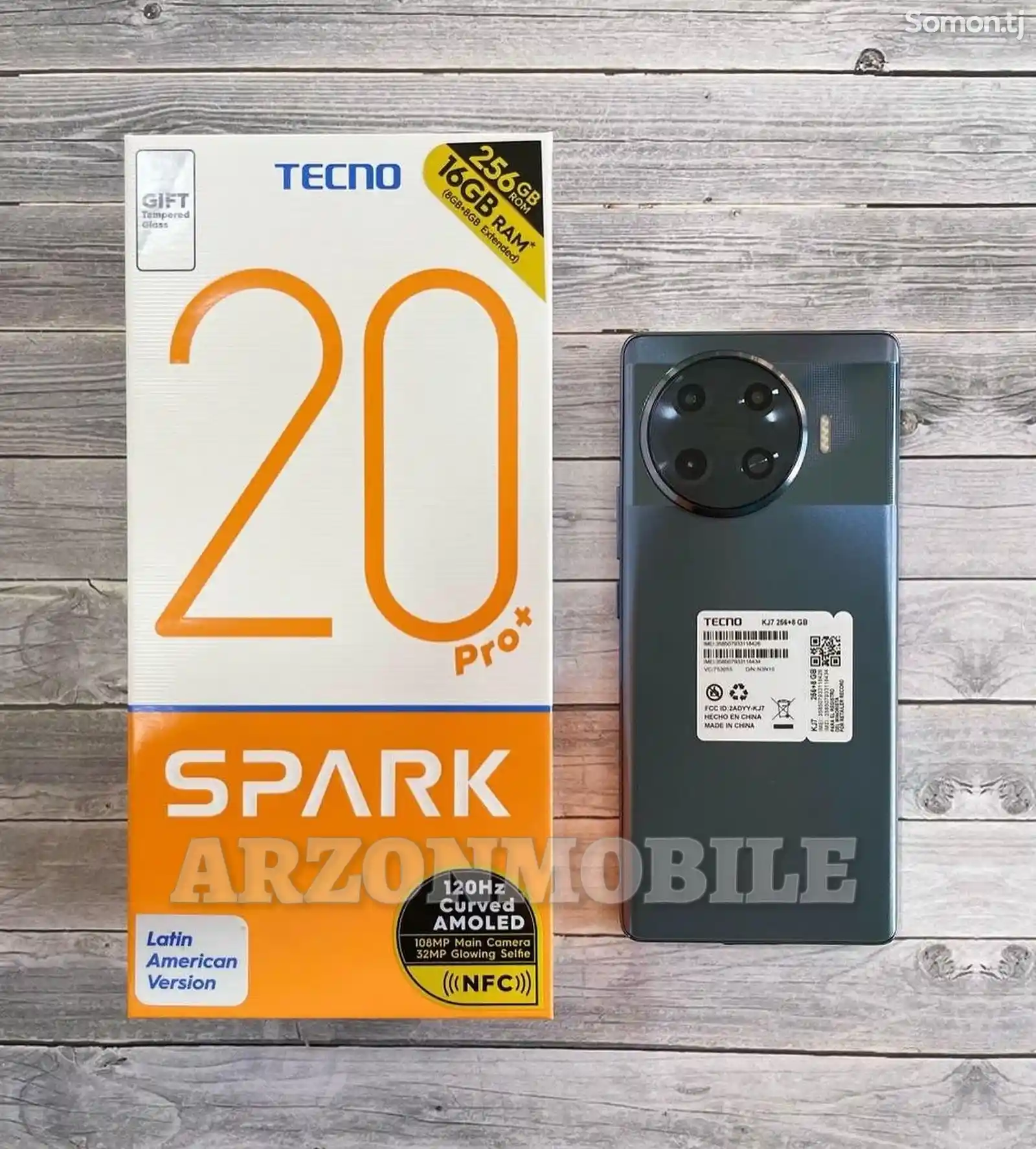 Tecno Spark 20 Pro Plus 8+8/256Gb Black-4