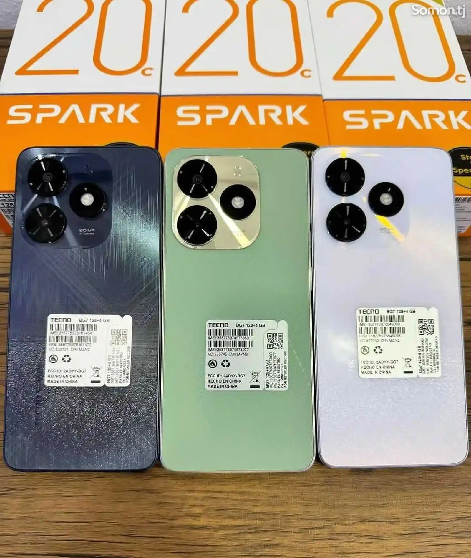 Tecno Spark 20C 128Gb green-9