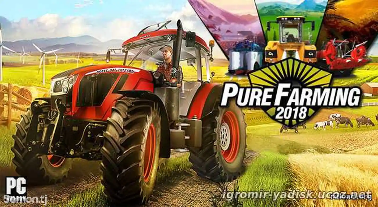 Игра Pure farming 2018 для PS-4 / 5.05 / 6.72 / 7.02 / 7.55 / 9.00 / 20 c.  №7326067 в г. Душанбе - Программы и игры - Somon.tj бесплатные объявления  куплю продам б/у