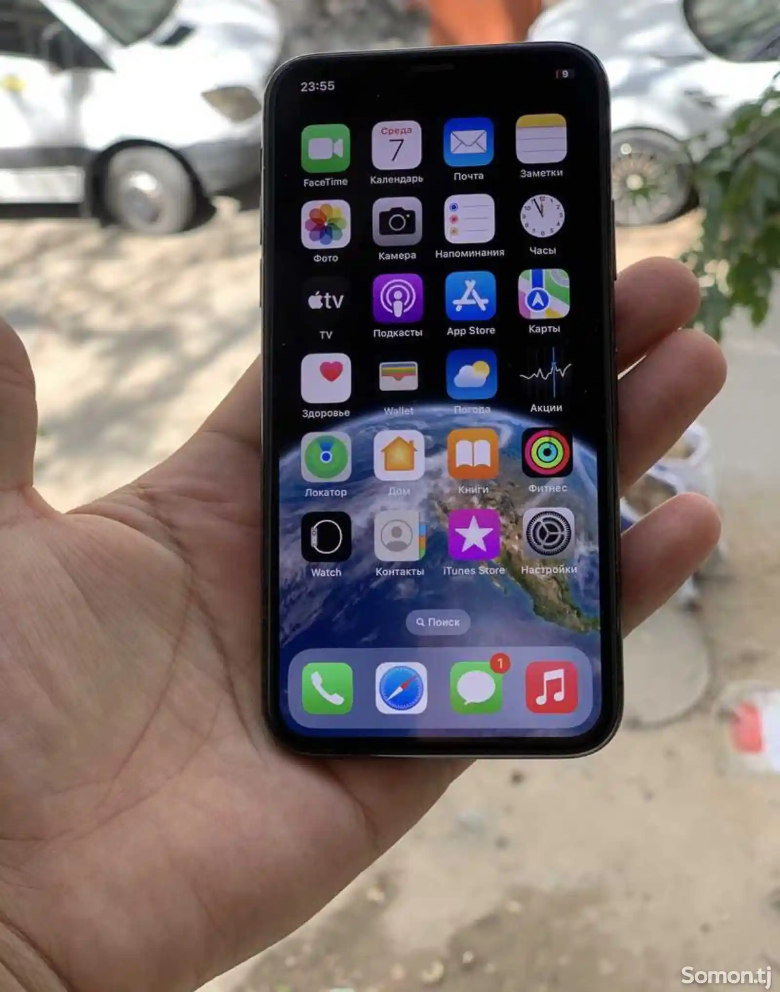 Apple iPhone X, 64 gb, Silver-1