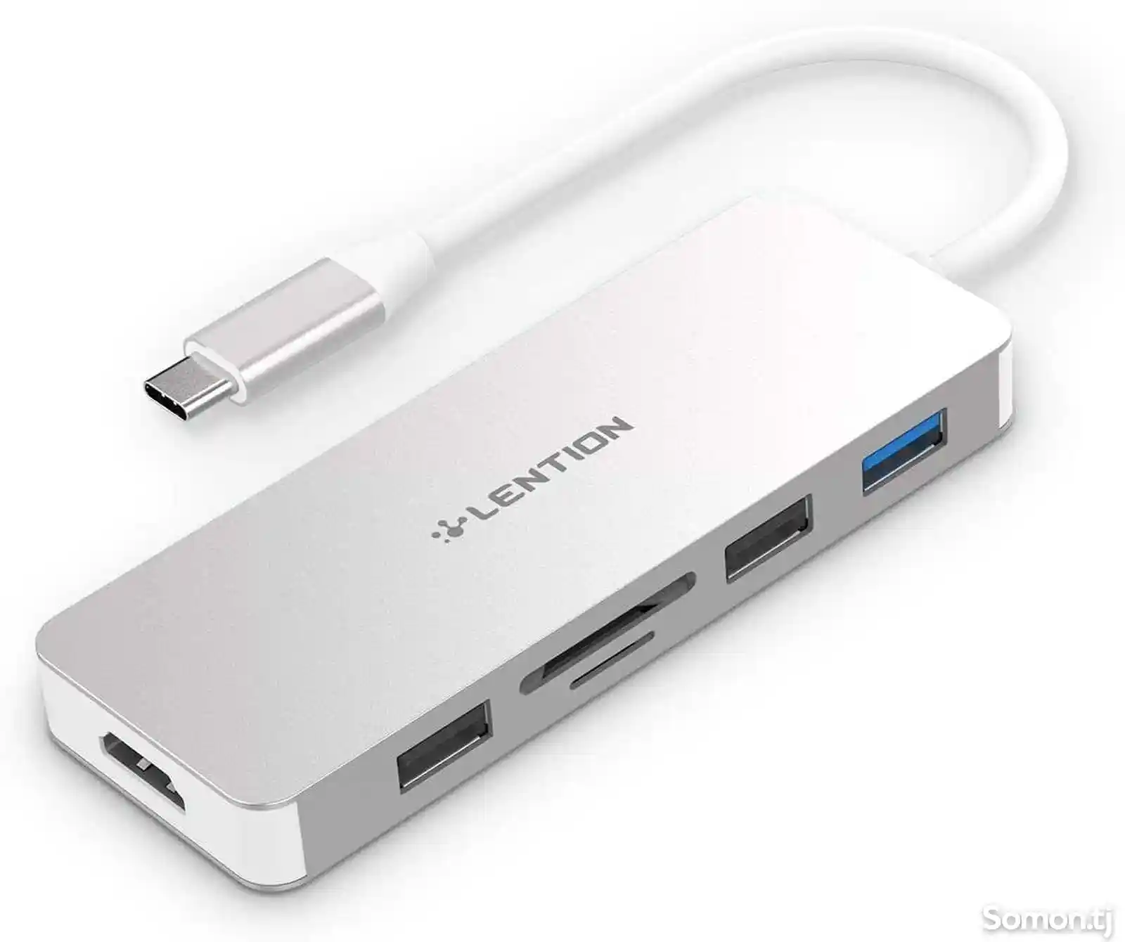 Концентратор Lention USB с 4K HDMI-2