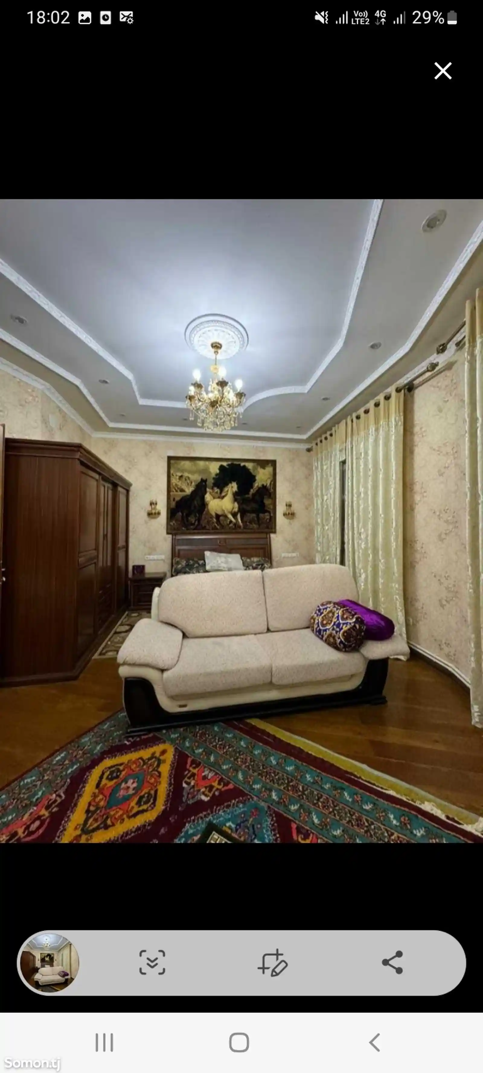 2-комн. квартира, 1 этаж, 56м², Бустон-6