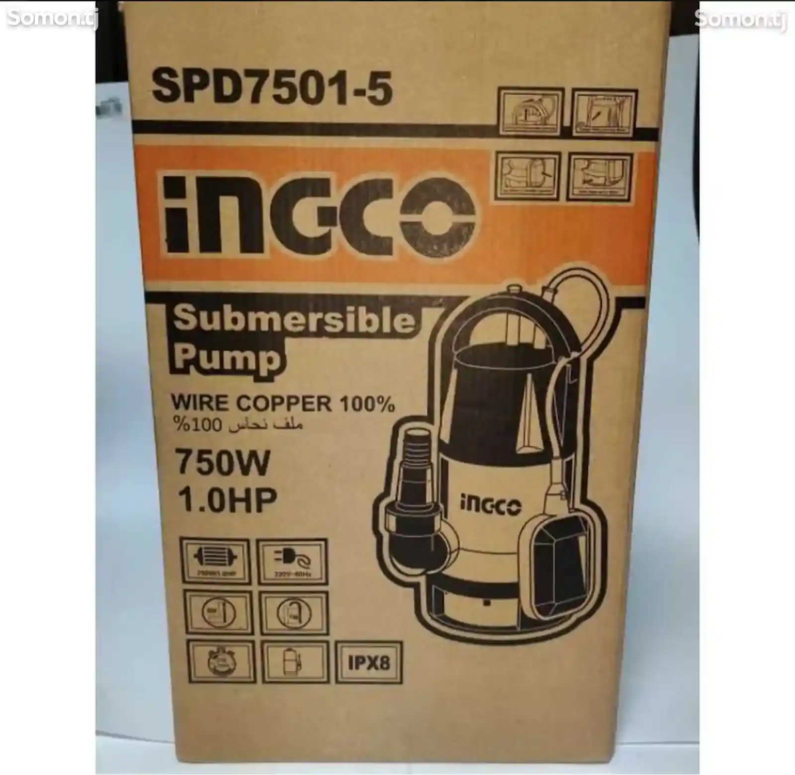 Погружной насос iNGCO SPD7501-4
