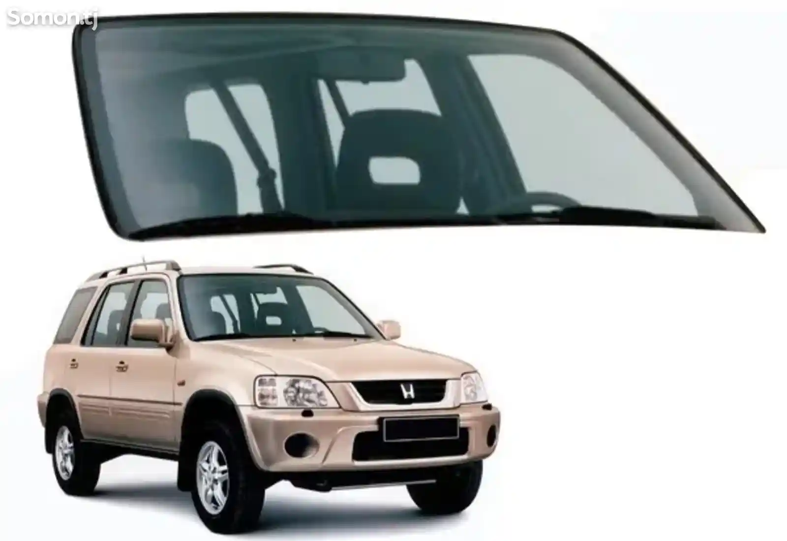 Лобовое стекло на Honda CR V 2001